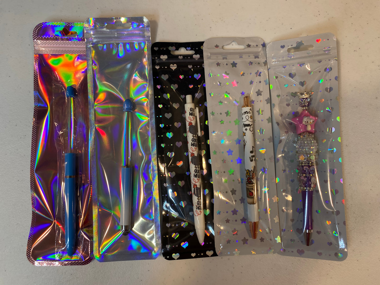 Tall Foil Bags For DIY Pen Projects And More
