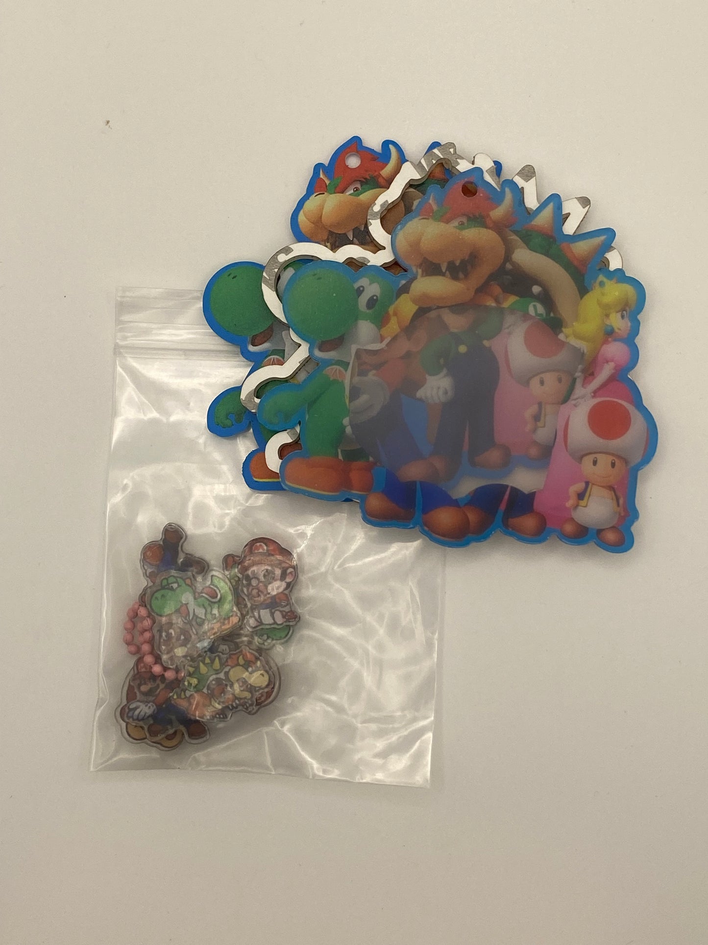 Character Acrylic Shaker Keychain Kit- Various Styles