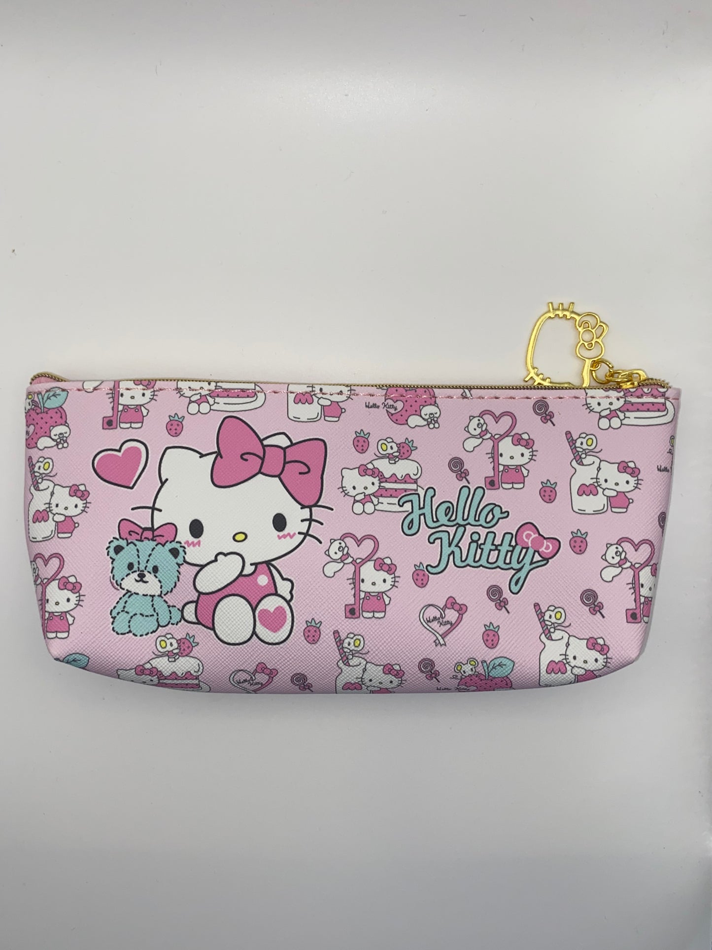 Kitty & Friends Zippered Pouches/Make-Up Bags