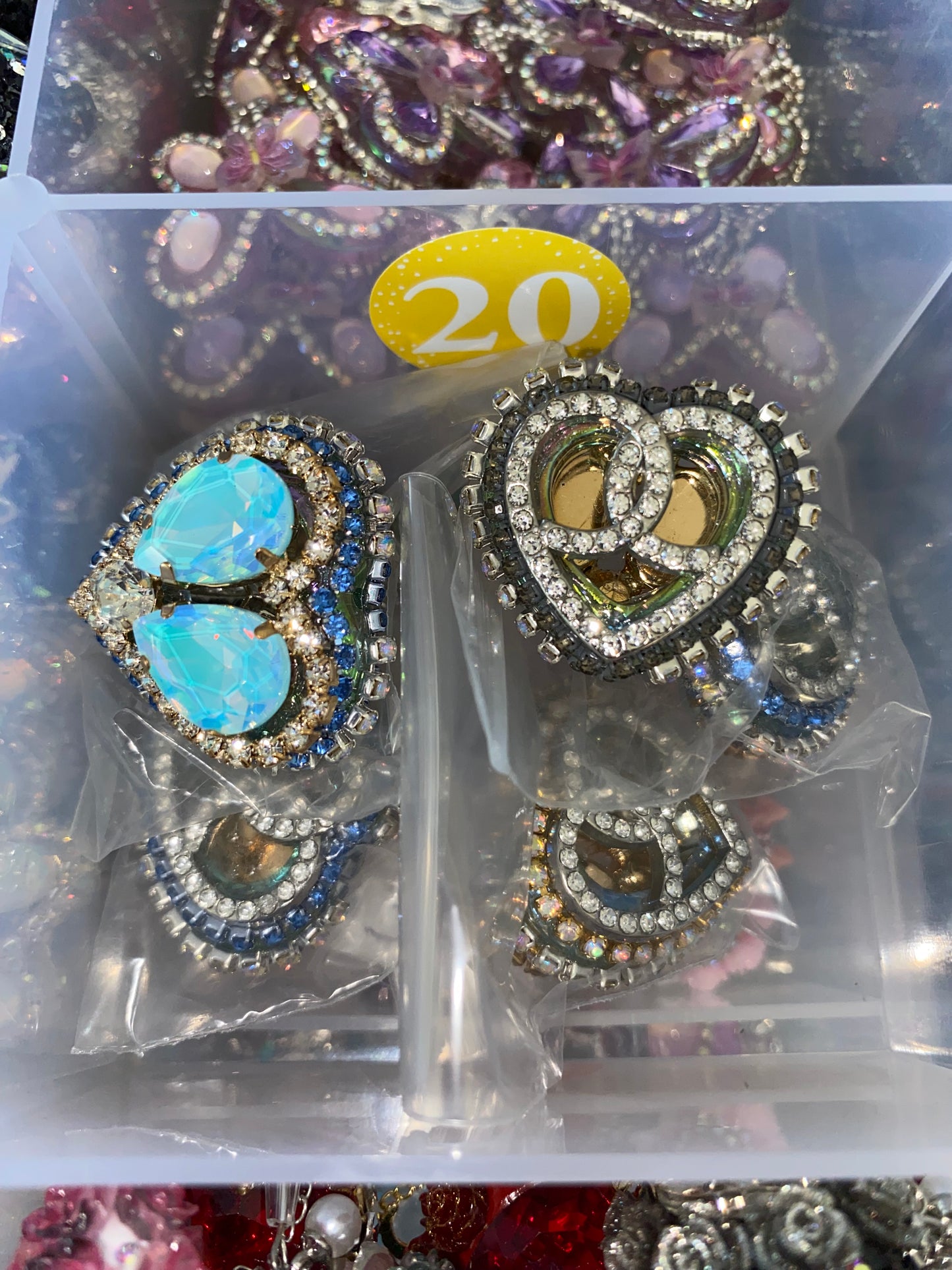 Fancy Beads- In Various Shapes & Styles (1Pc)