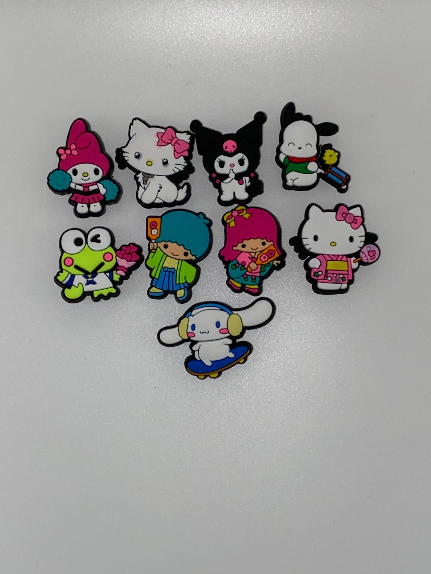 Shoe Charms In Various Themes- 5Pcs