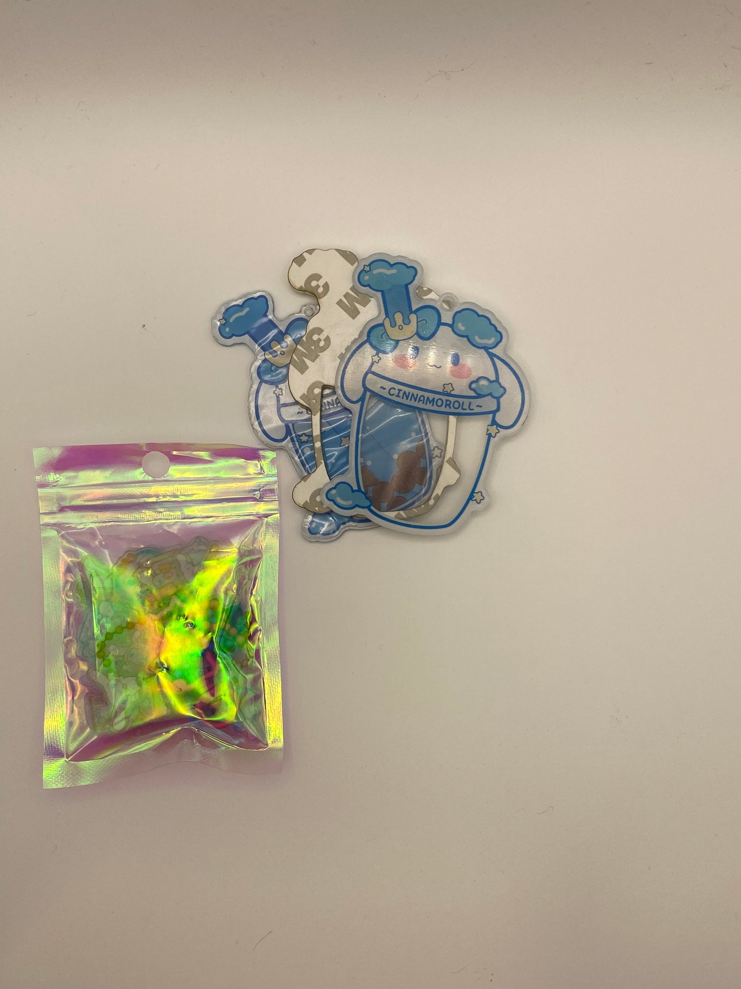 Character Acrylic Shaker Keychain Kit- Various Styles