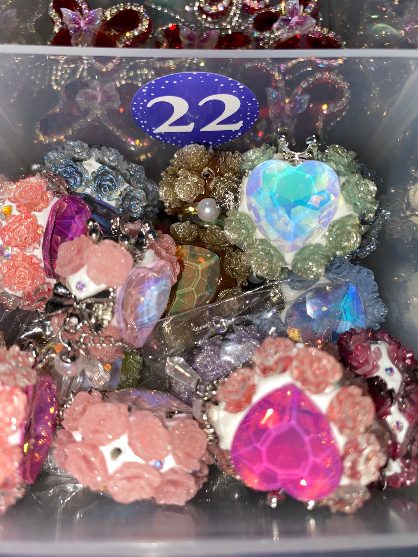Fancy Beads- In Various Shapes & Styles (1Pc)