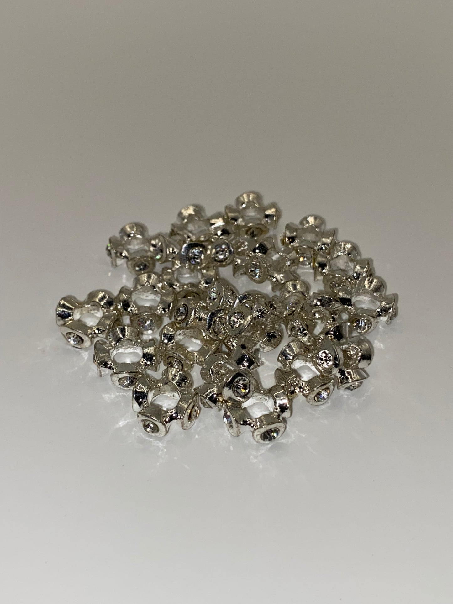 Metal Rhinestone Crowns And Spacers
