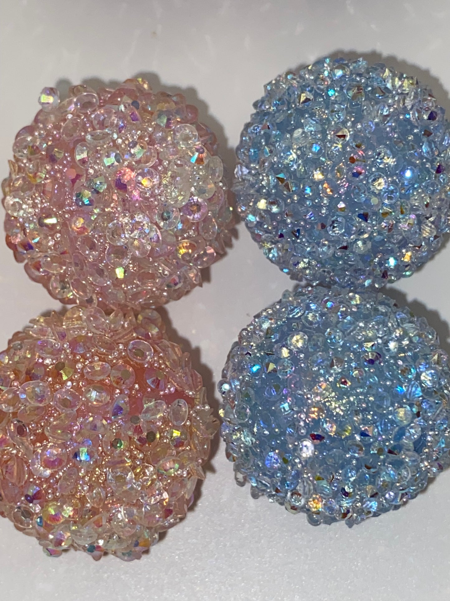 25mm Glitter Beads (1Pc)