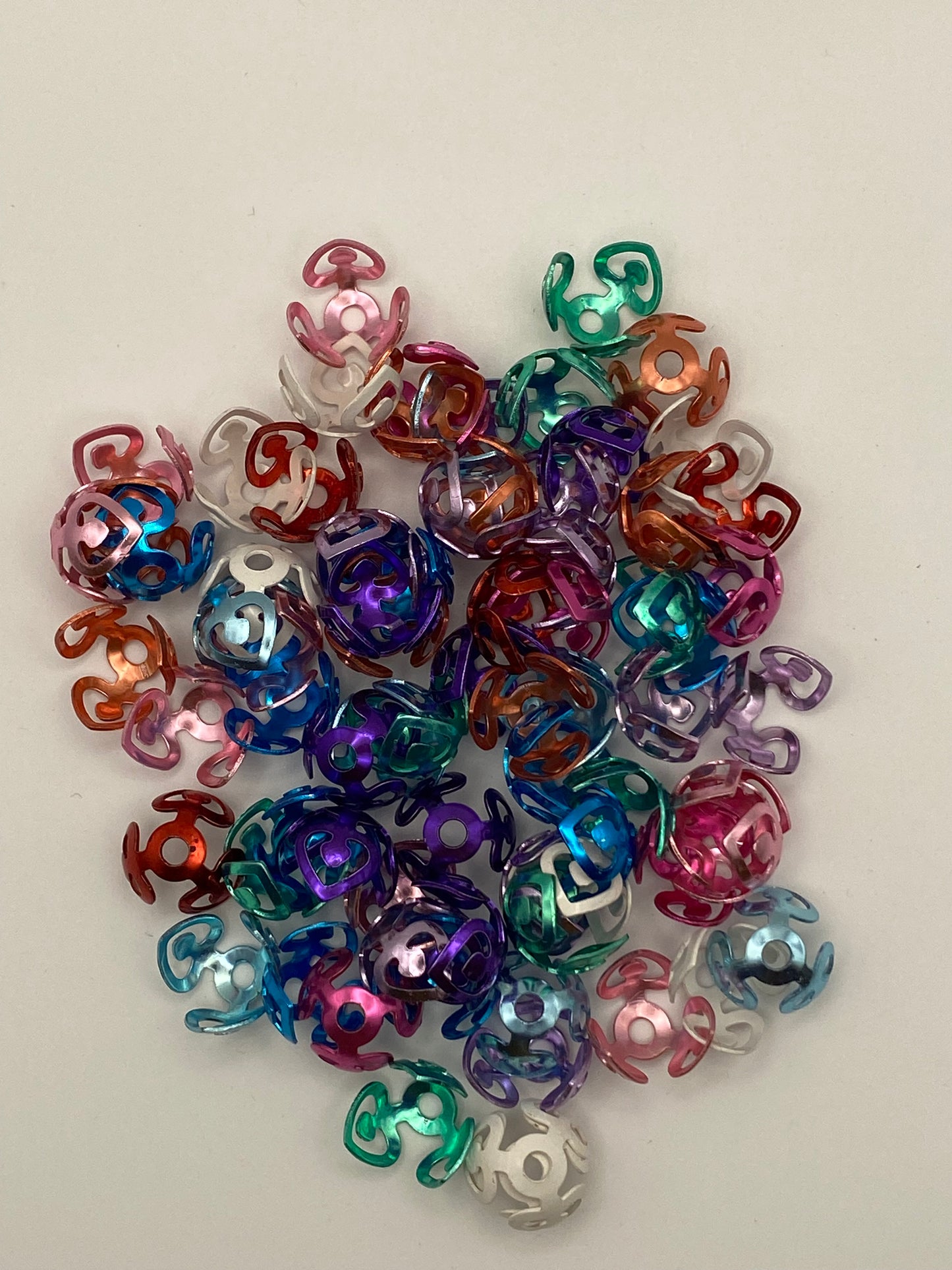Bead Caps In Various Shapes & Colors