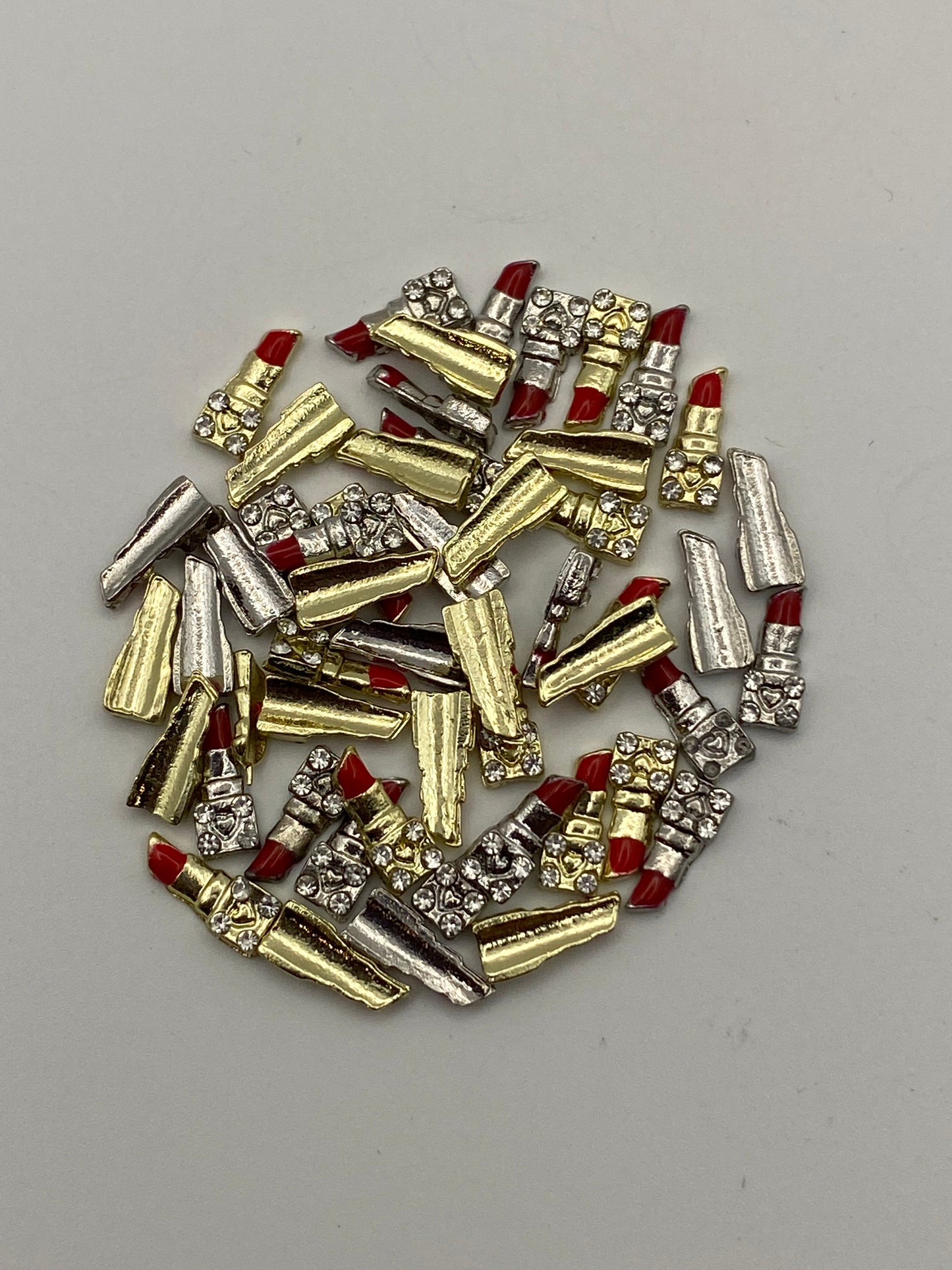 Metal Nail Charms In Different Styles- Great For DIY Beads, Pens, & More!