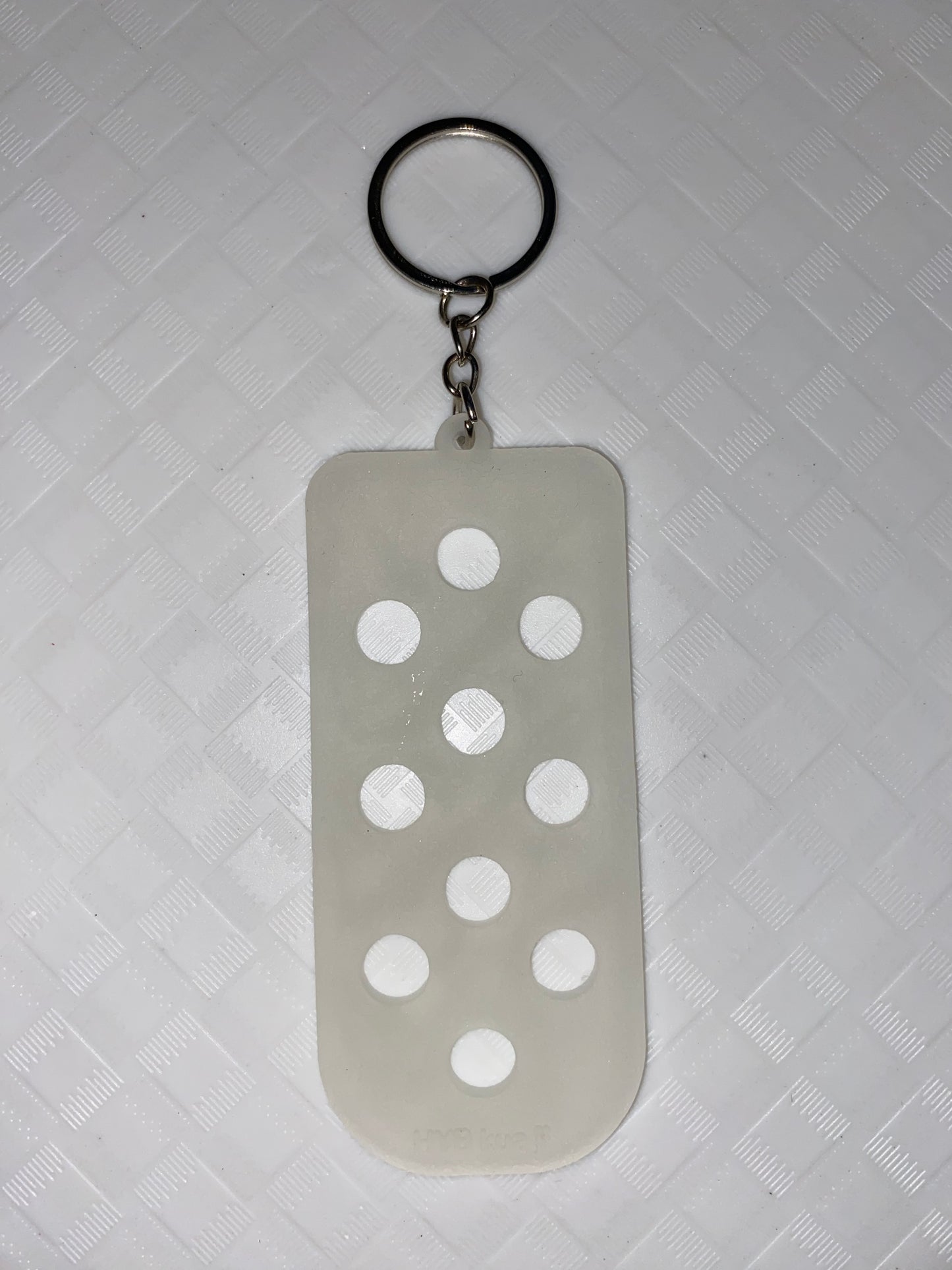 Shoe Charm Keychain- Charms Not Included