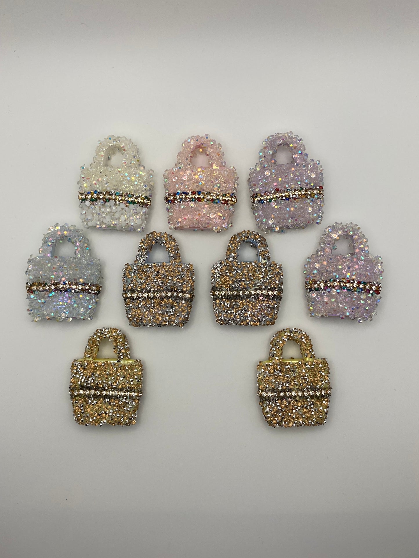 Glitter Purse Bead In Different Styles (1Pc)