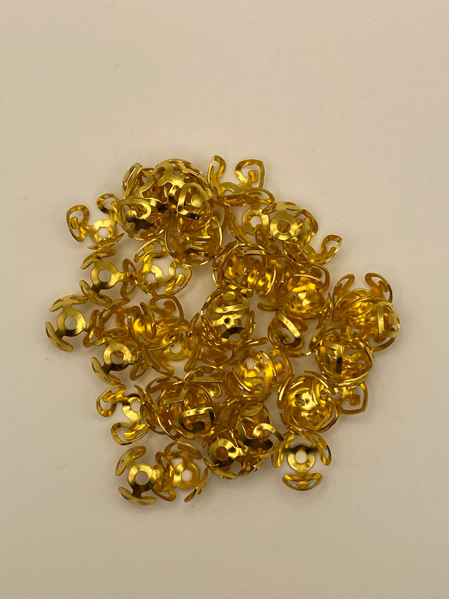 Bead Caps In Various Shapes & Colors