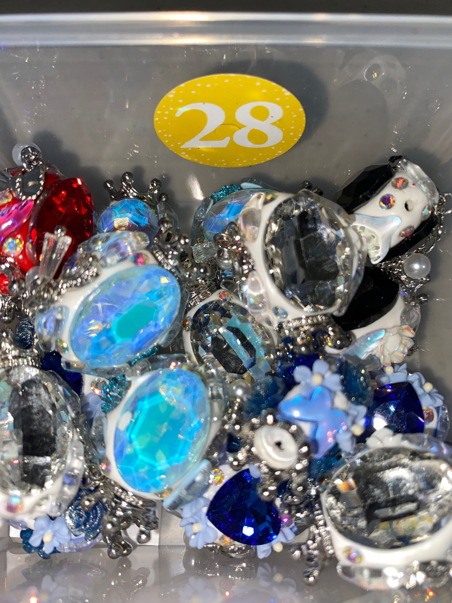 Fancy Beads- In Various Shapes & Styles (1Pc)