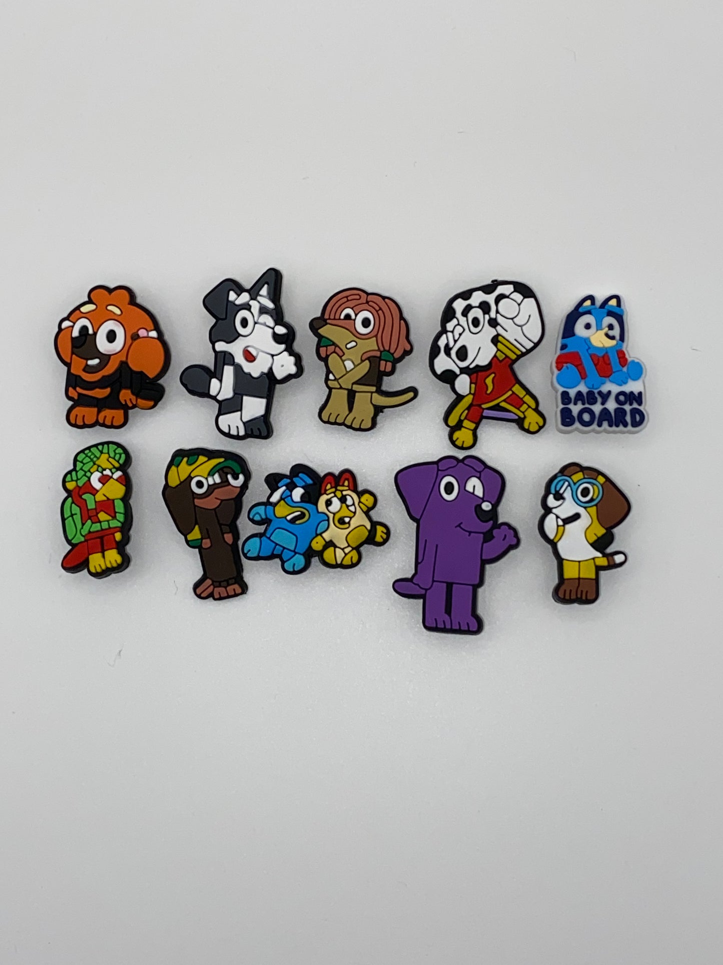 Shoe Charms In Various Themes- 5Pcs