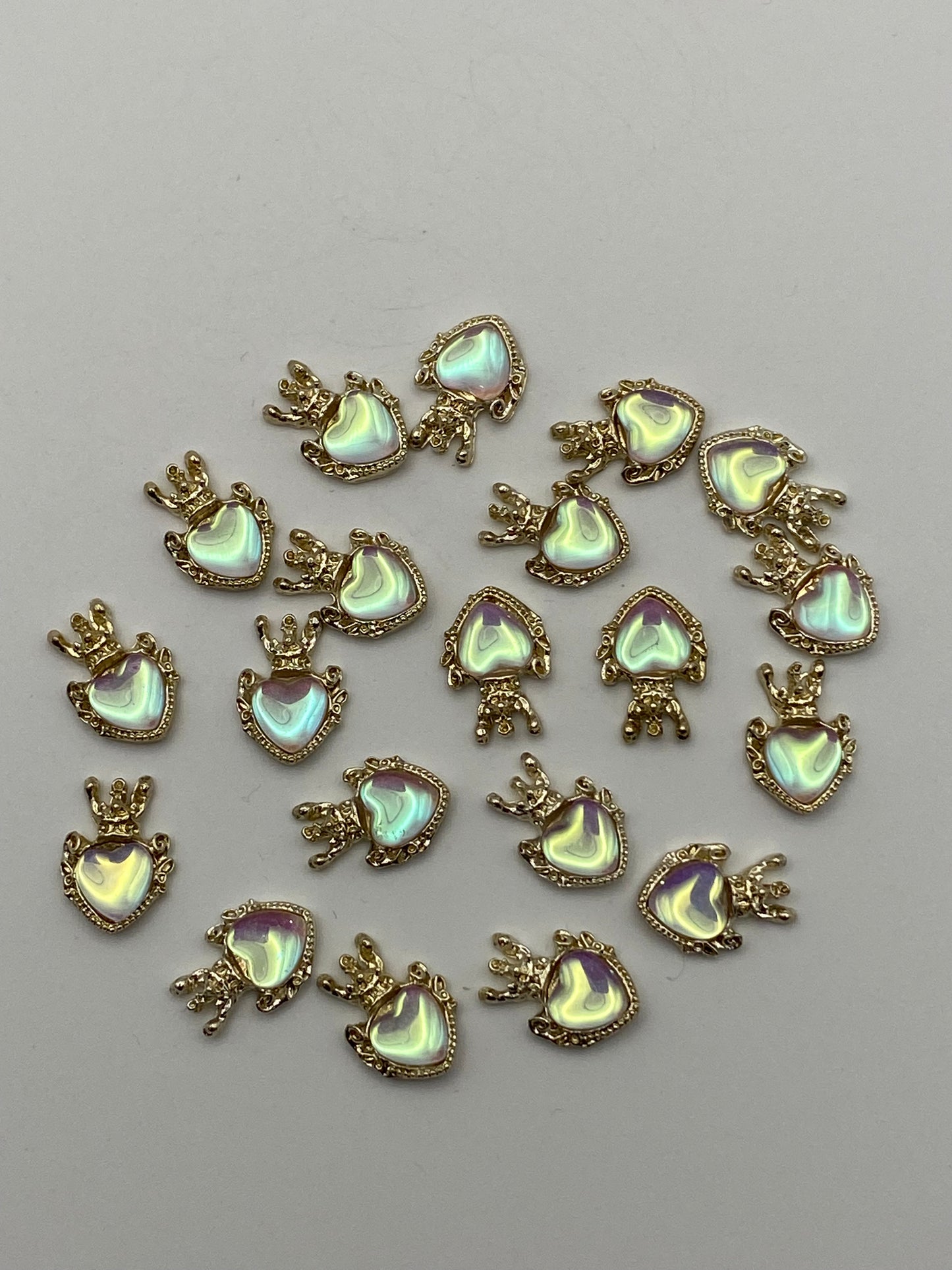 Metal Nail Charms In Different Styles- Great For DIY Beads, Pens, & More!