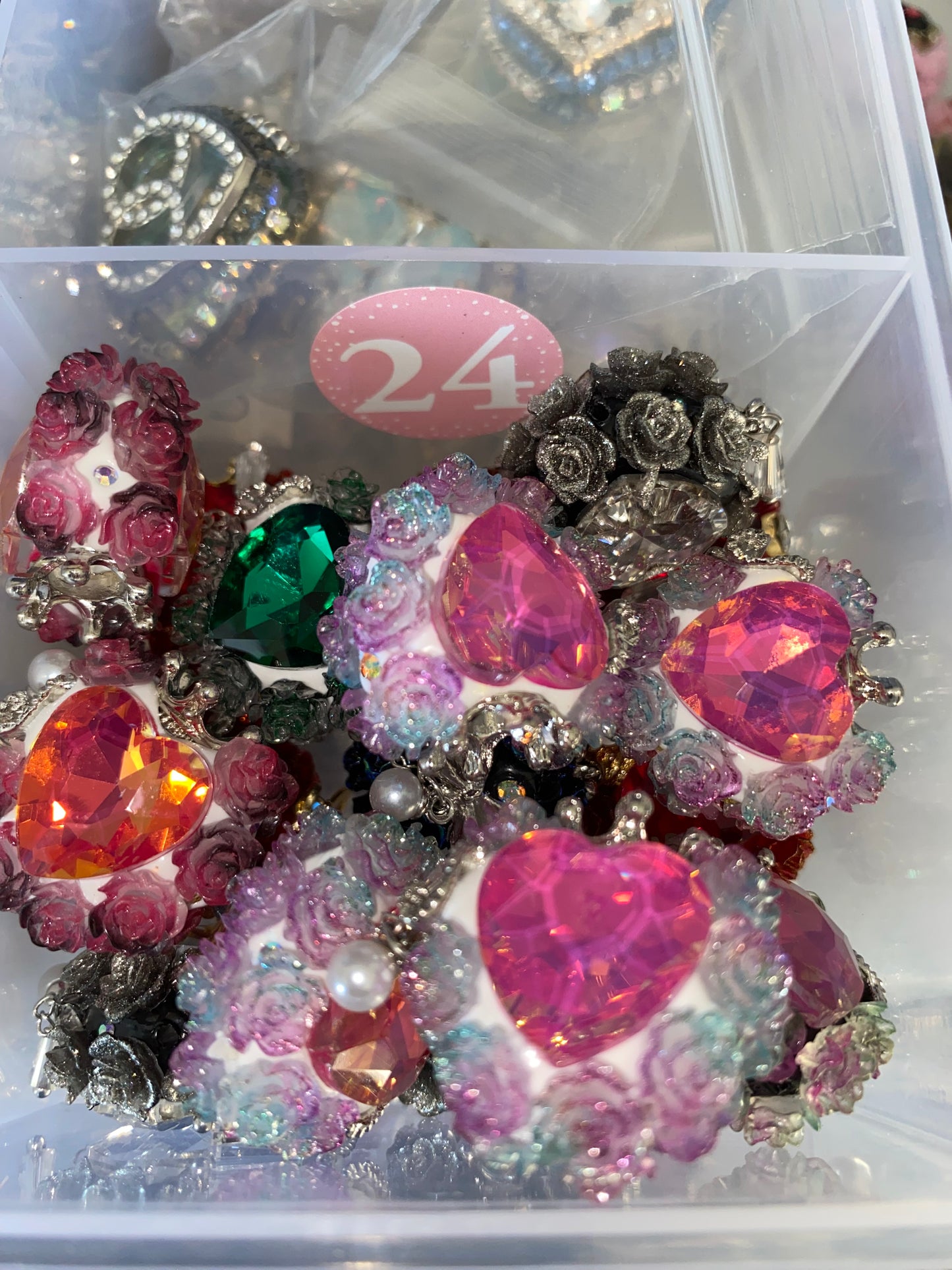 Fancy Beads- In Various Shapes & Styles (1Pc)
