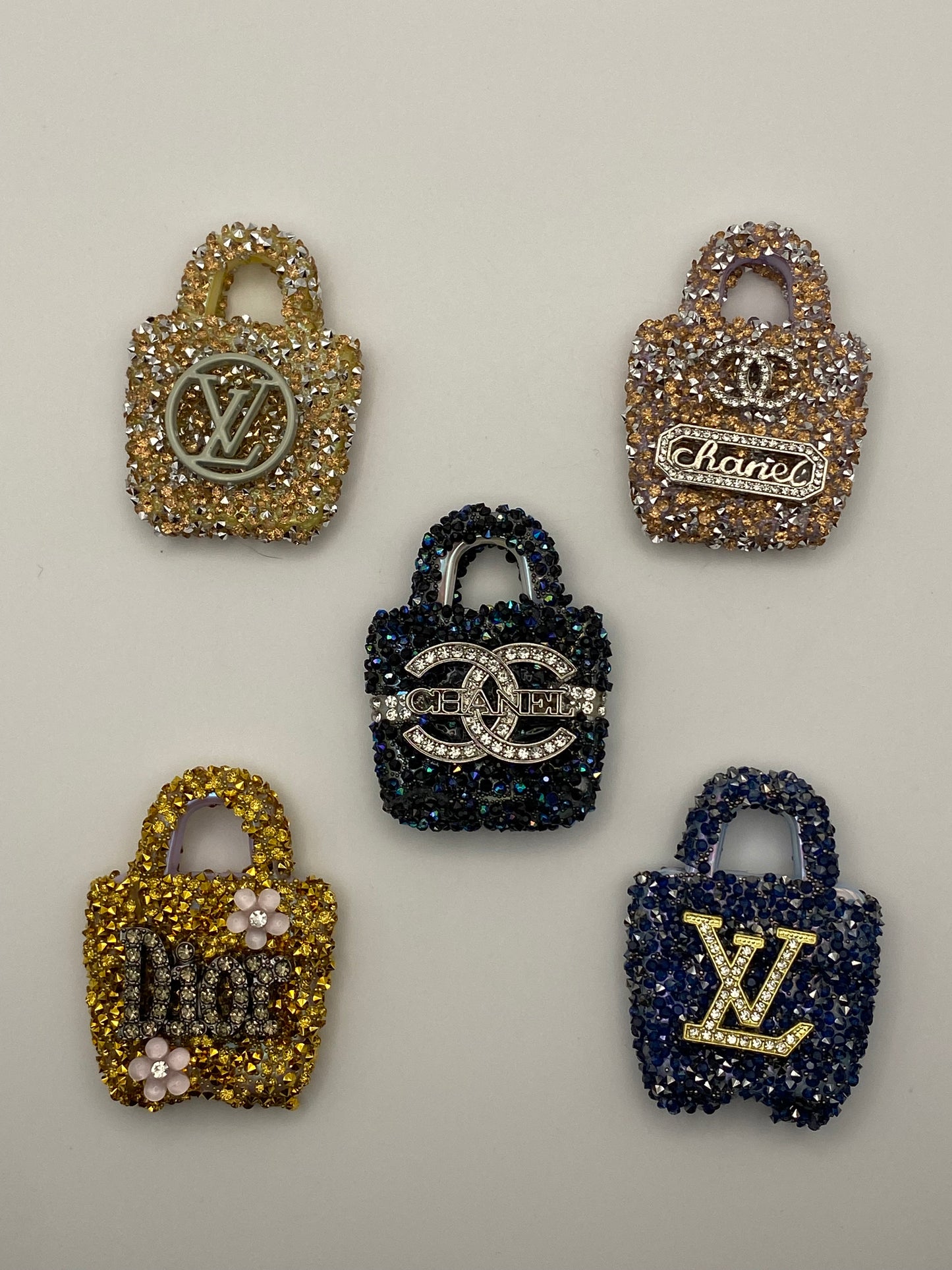 Glitter Purse Bead In Different Styles (1Pc)