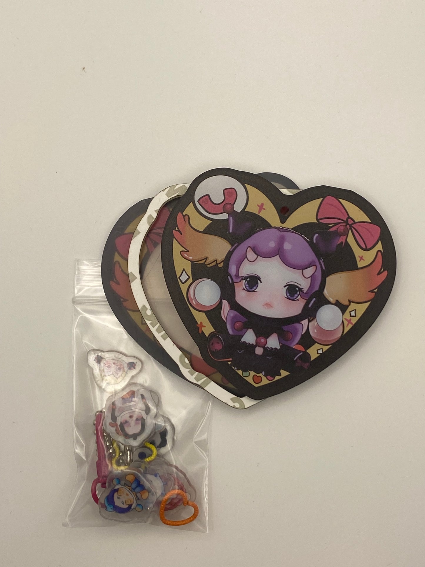Character Acrylic Shaker Keychain Kit- Various Styles