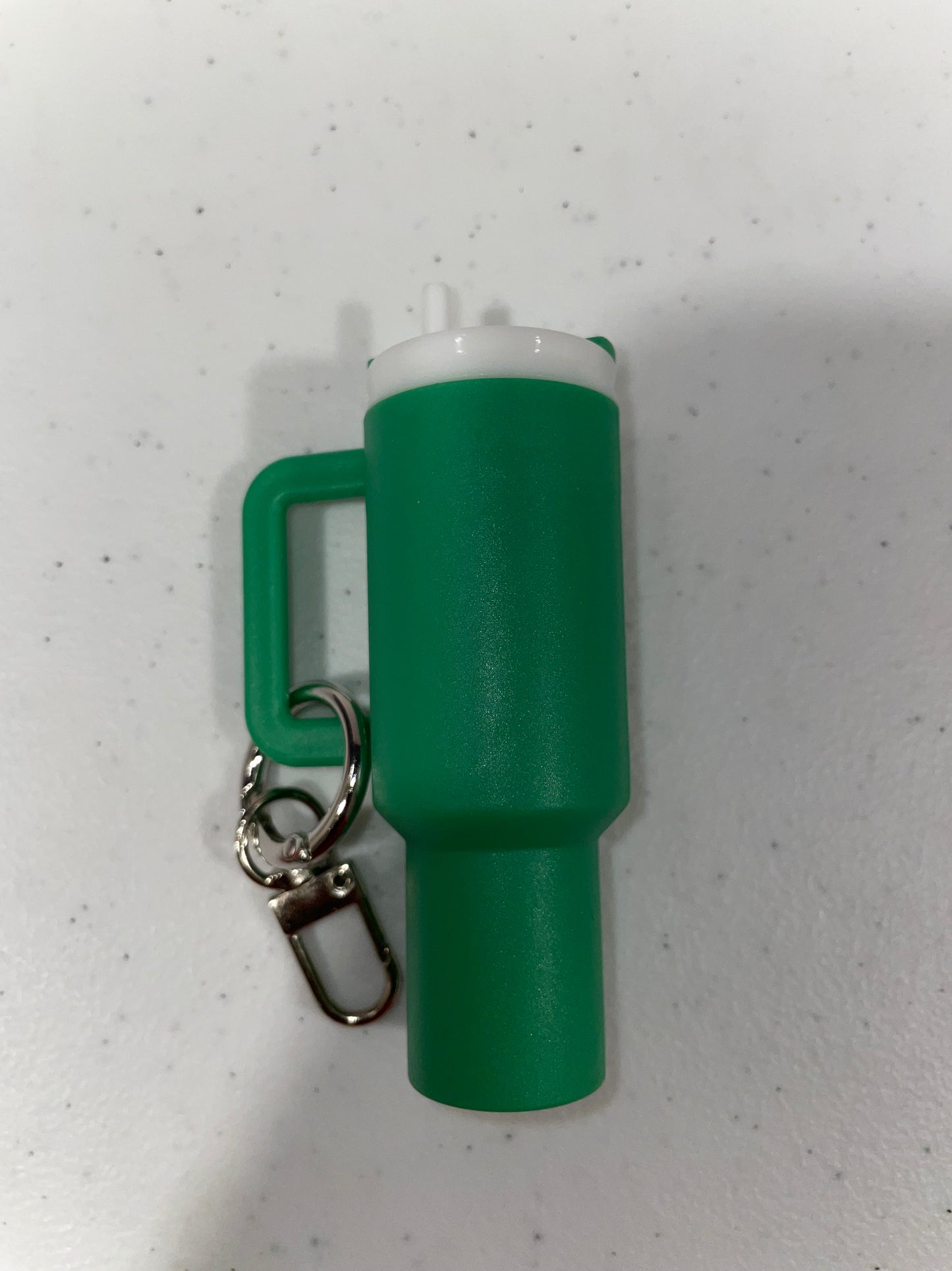 Mini Tumbler Cup Keychain- Holds Small Items