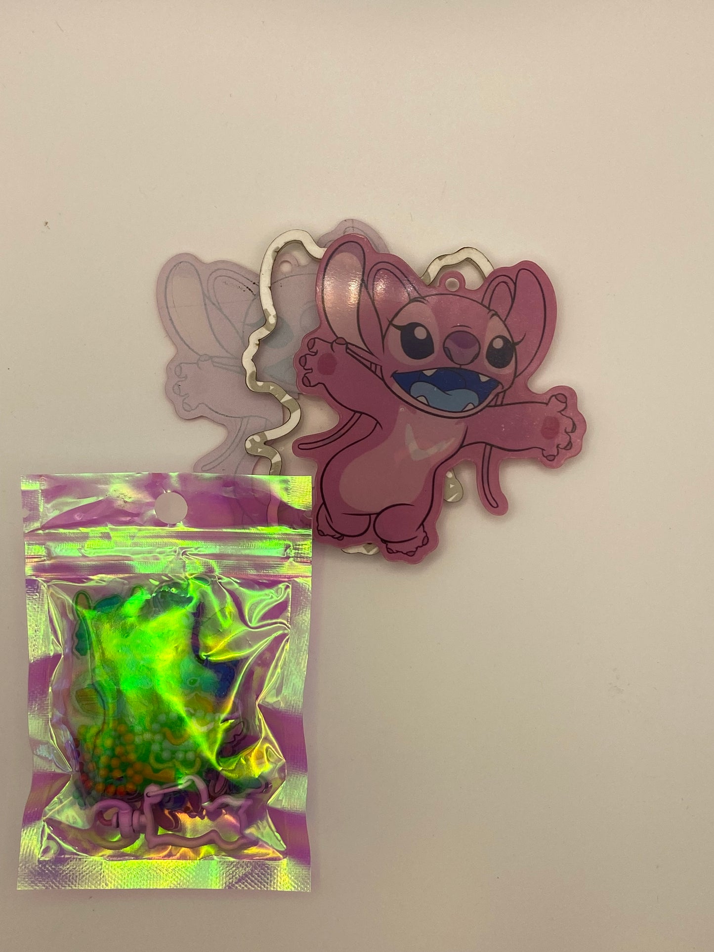 Character Acrylic Shaker Keychain Kit- Various Styles
