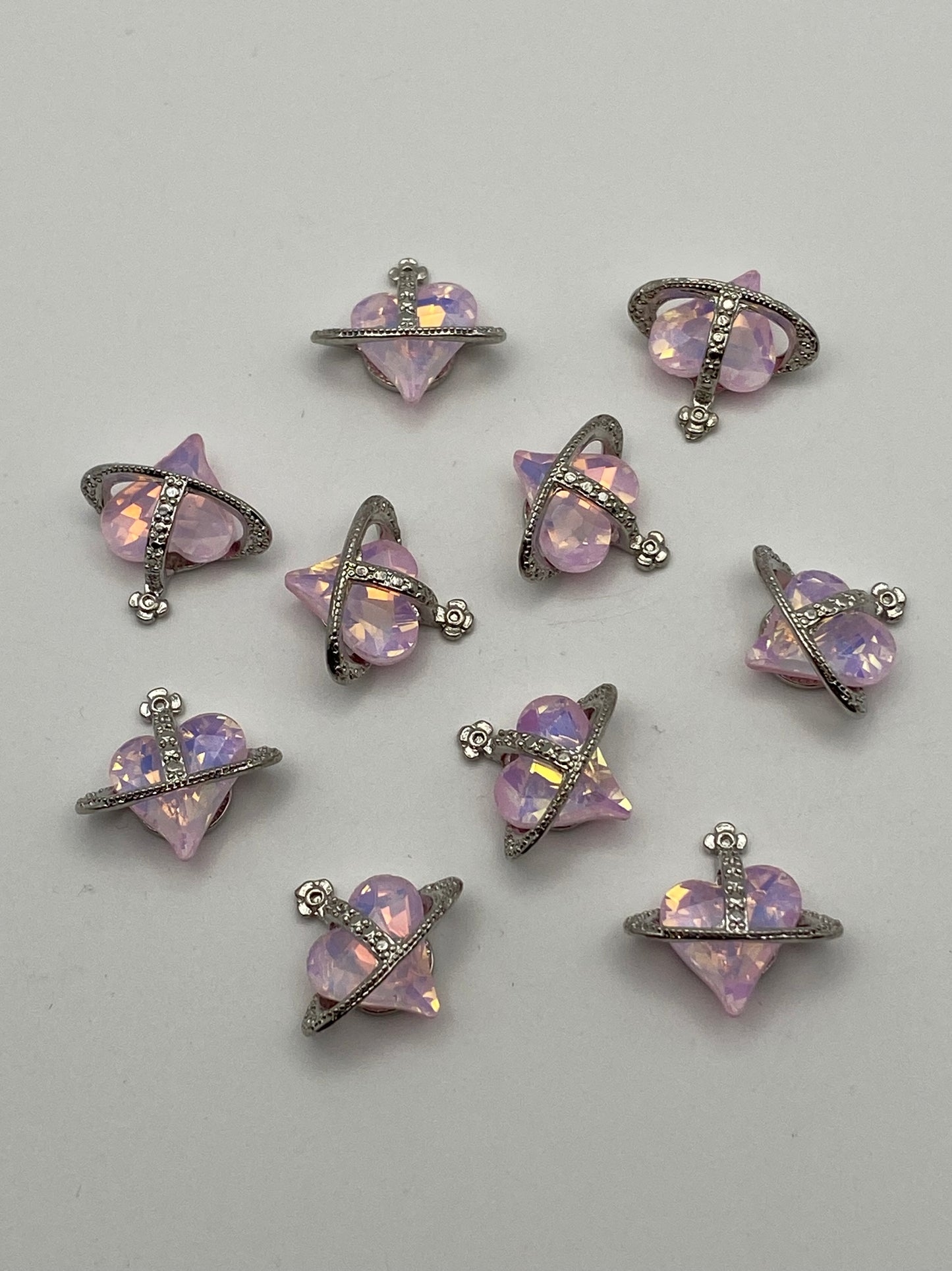 Metal Nail Charms In Different Styles- Great For DIY Beads, Pens, & More!