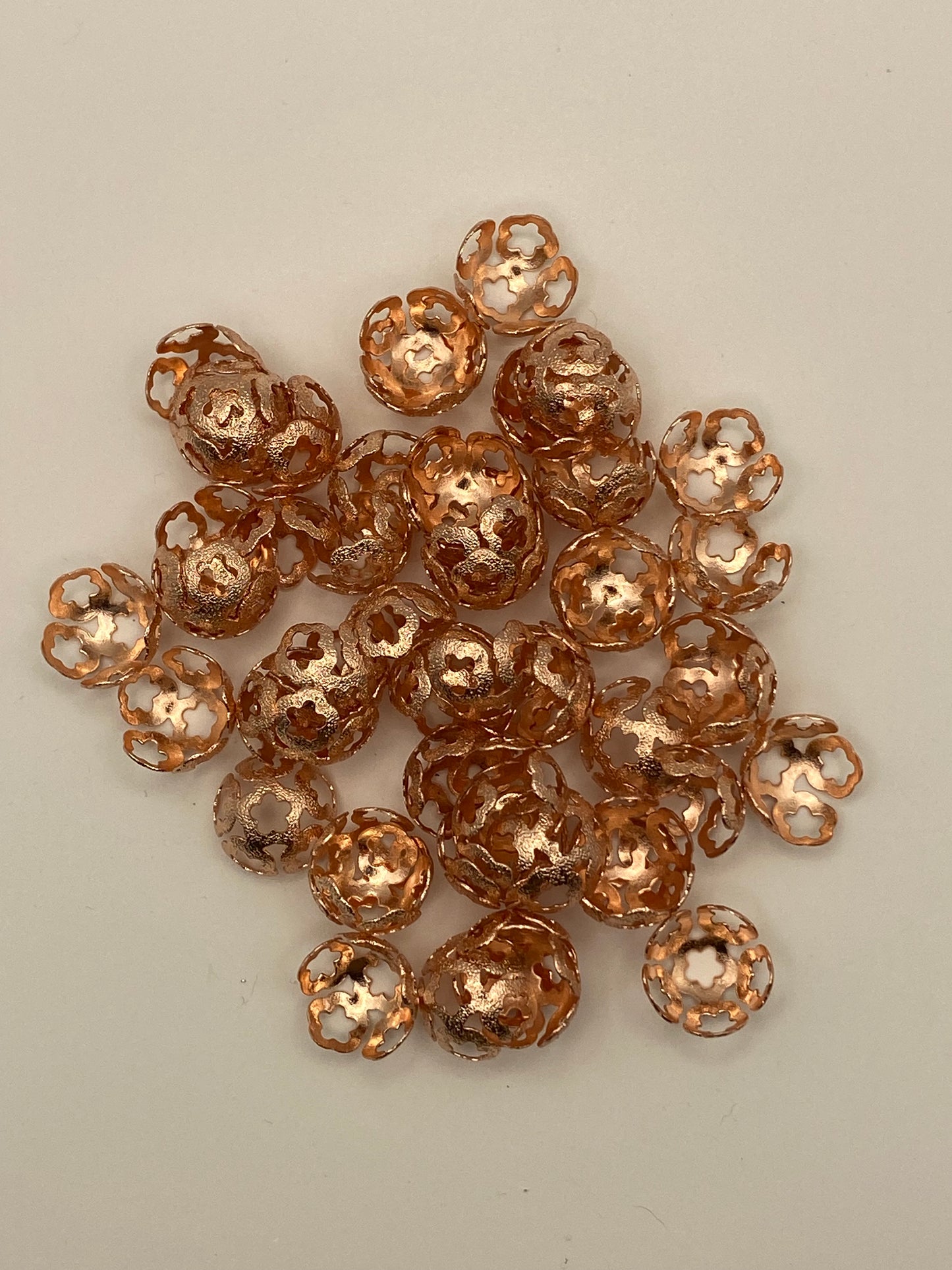 Bead Caps In Various Shapes & Colors