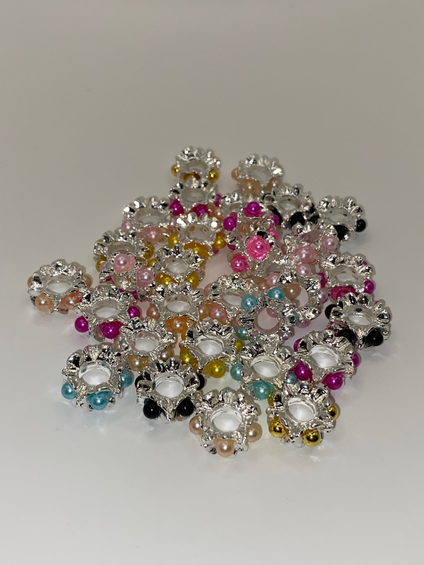Metal Rhinestone Crowns And Spacers