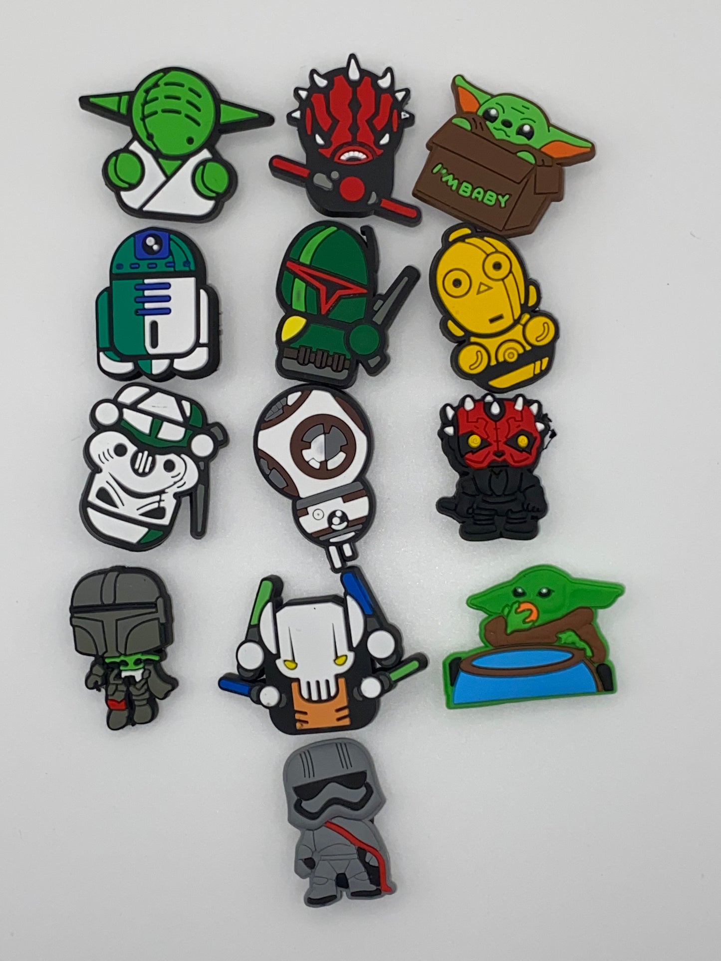 Shoe Charms In Various Themes- 5Pcs