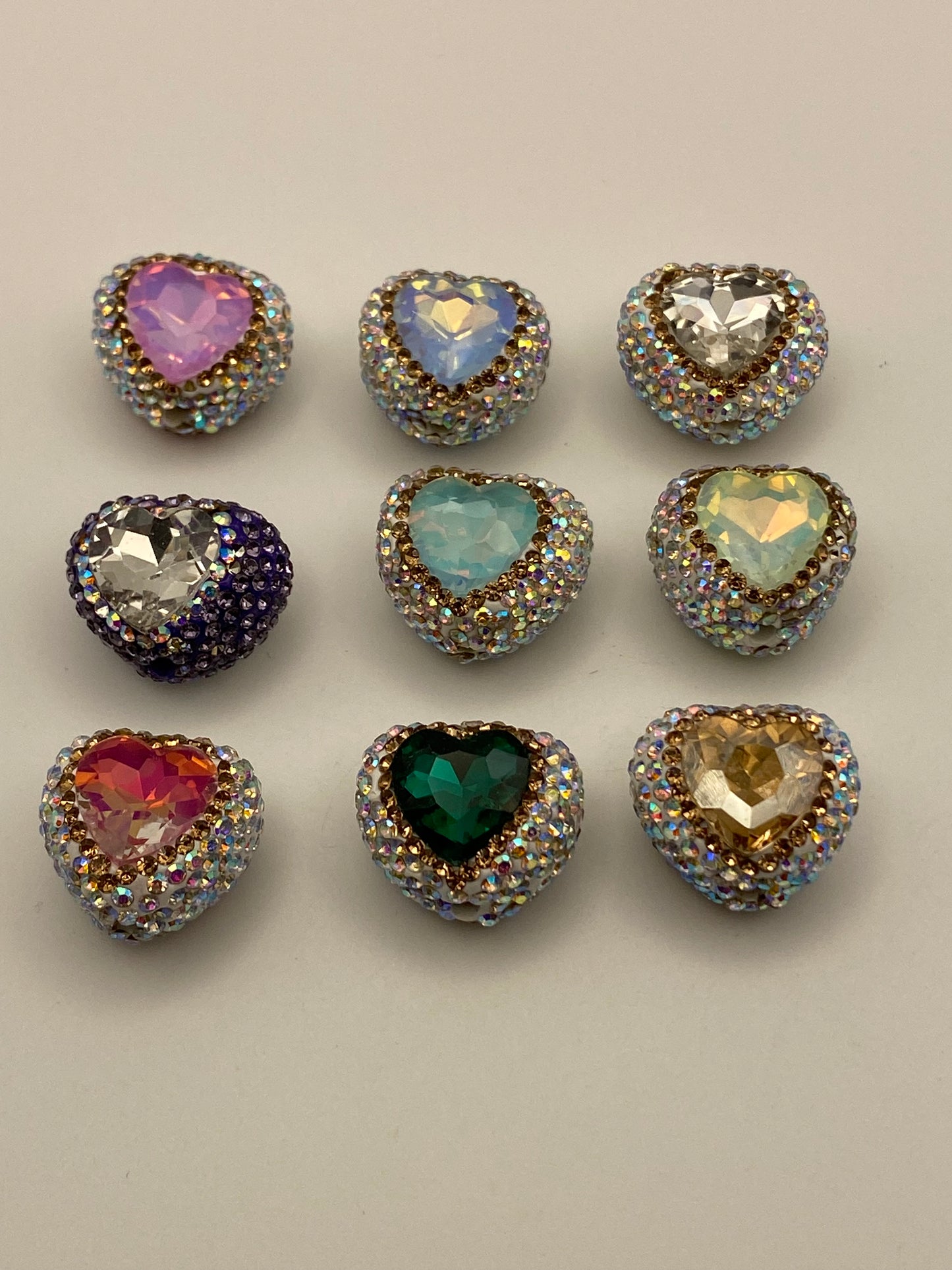 Rhinestone Beads In Several Styles & Colors