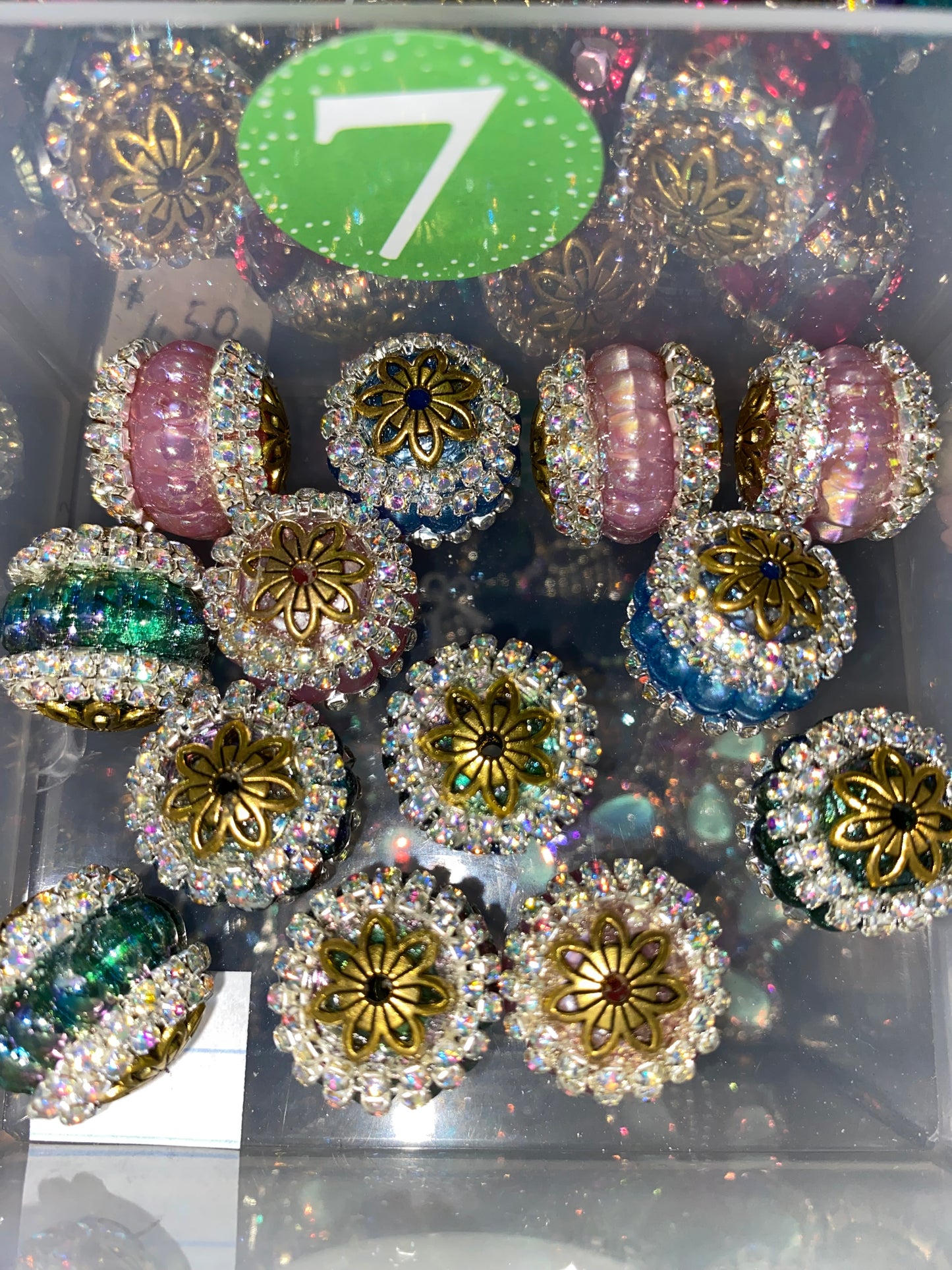 Fancy Beads- In Various Shapes & Styles (1Pc)