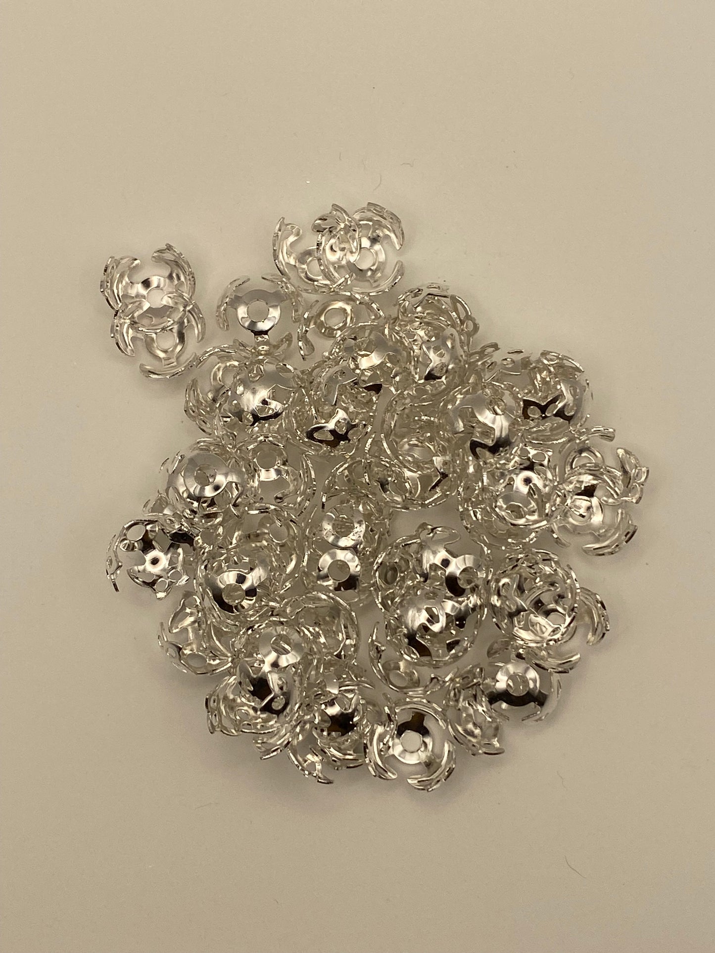 Bead Caps In Various Shapes & Colors