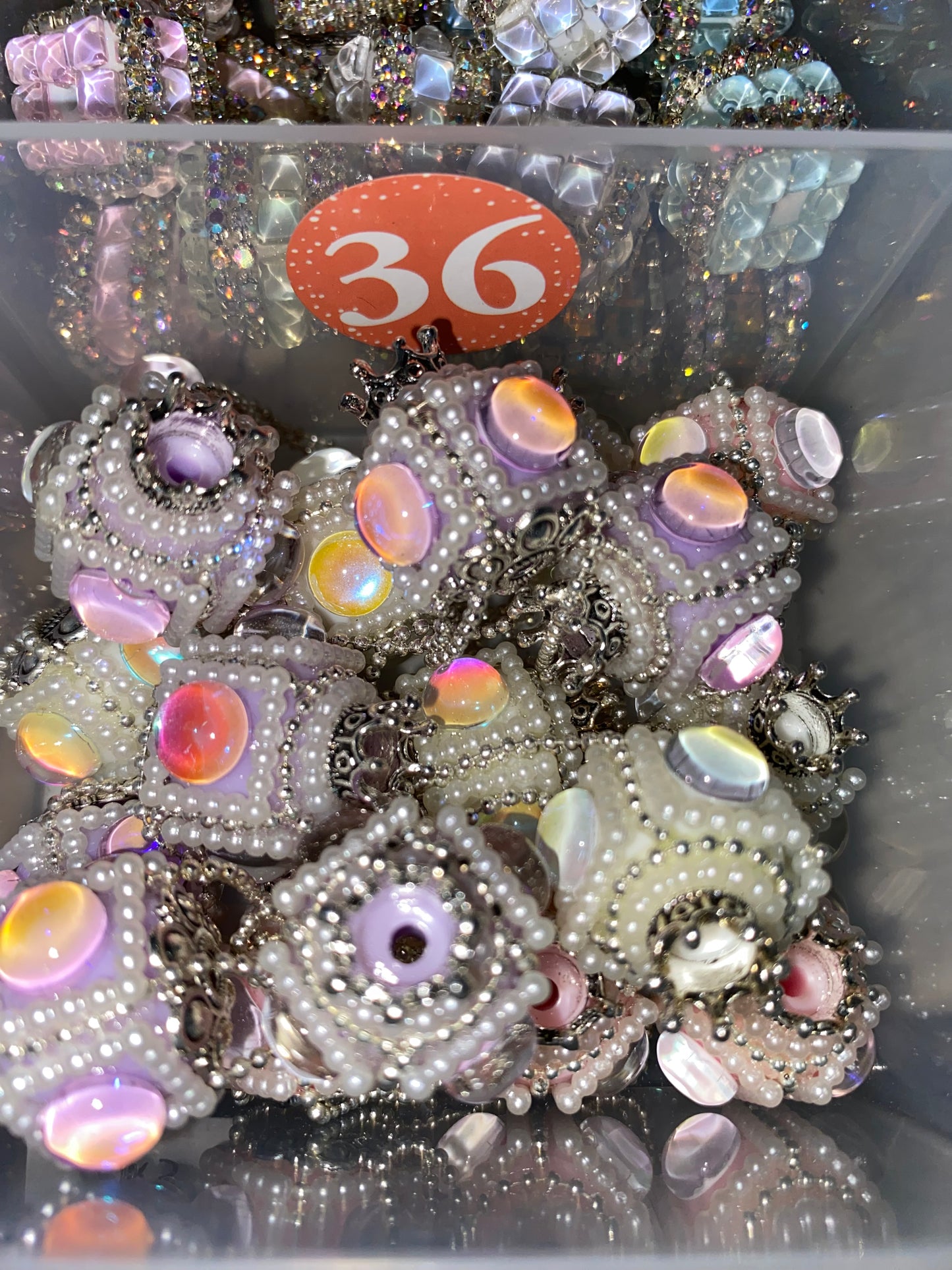 Fancy Beads- In Various Shapes & Styles (1Pc)
