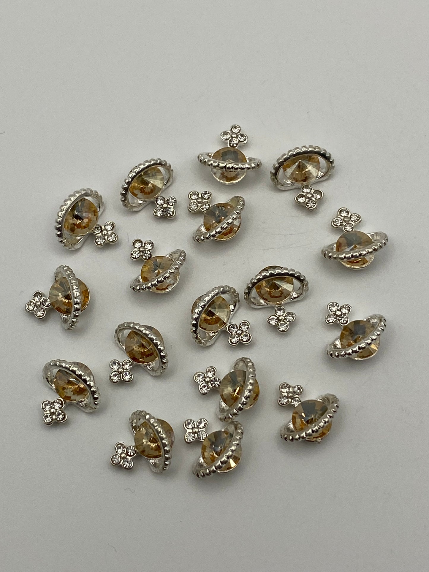 Metal Nail Charms In Different Styles- Great For DIY Beads, Pens, & More!