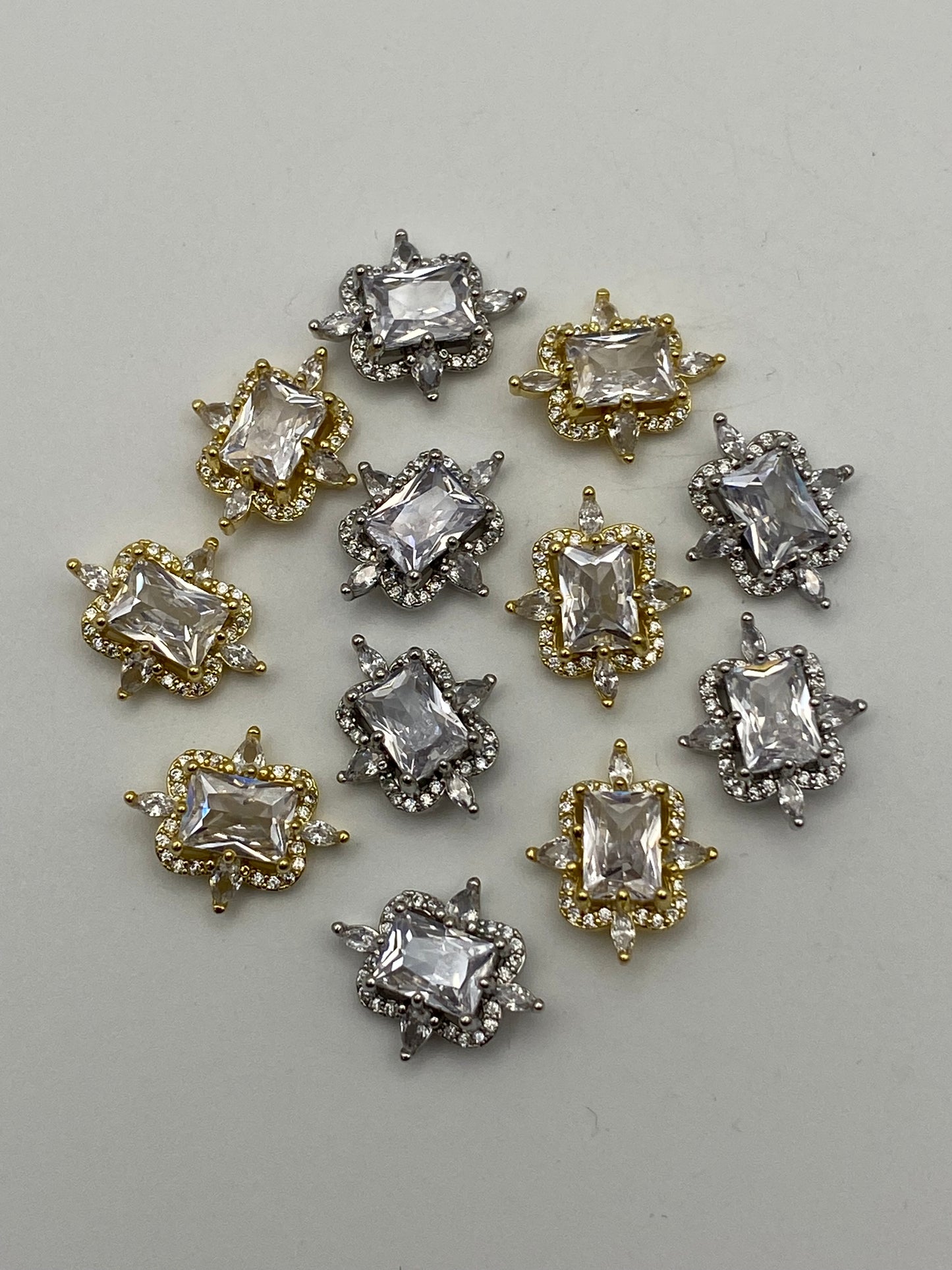 Metal Nail Charms In Different Styles- Great For DIY Beads, Pens, & More!