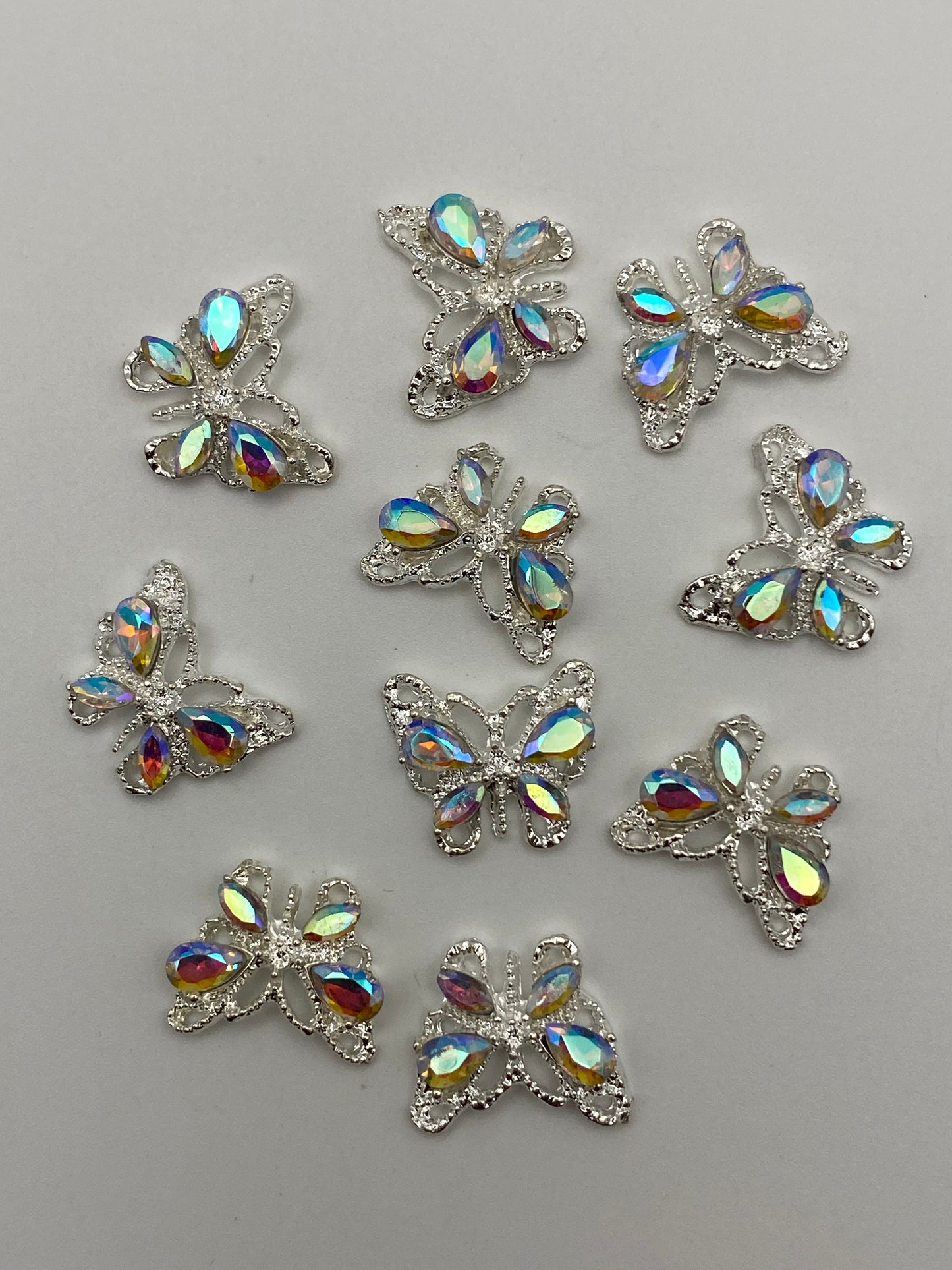 Metal Nail Charms In Different Styles- Great For DIY Beads, Pens, & More!