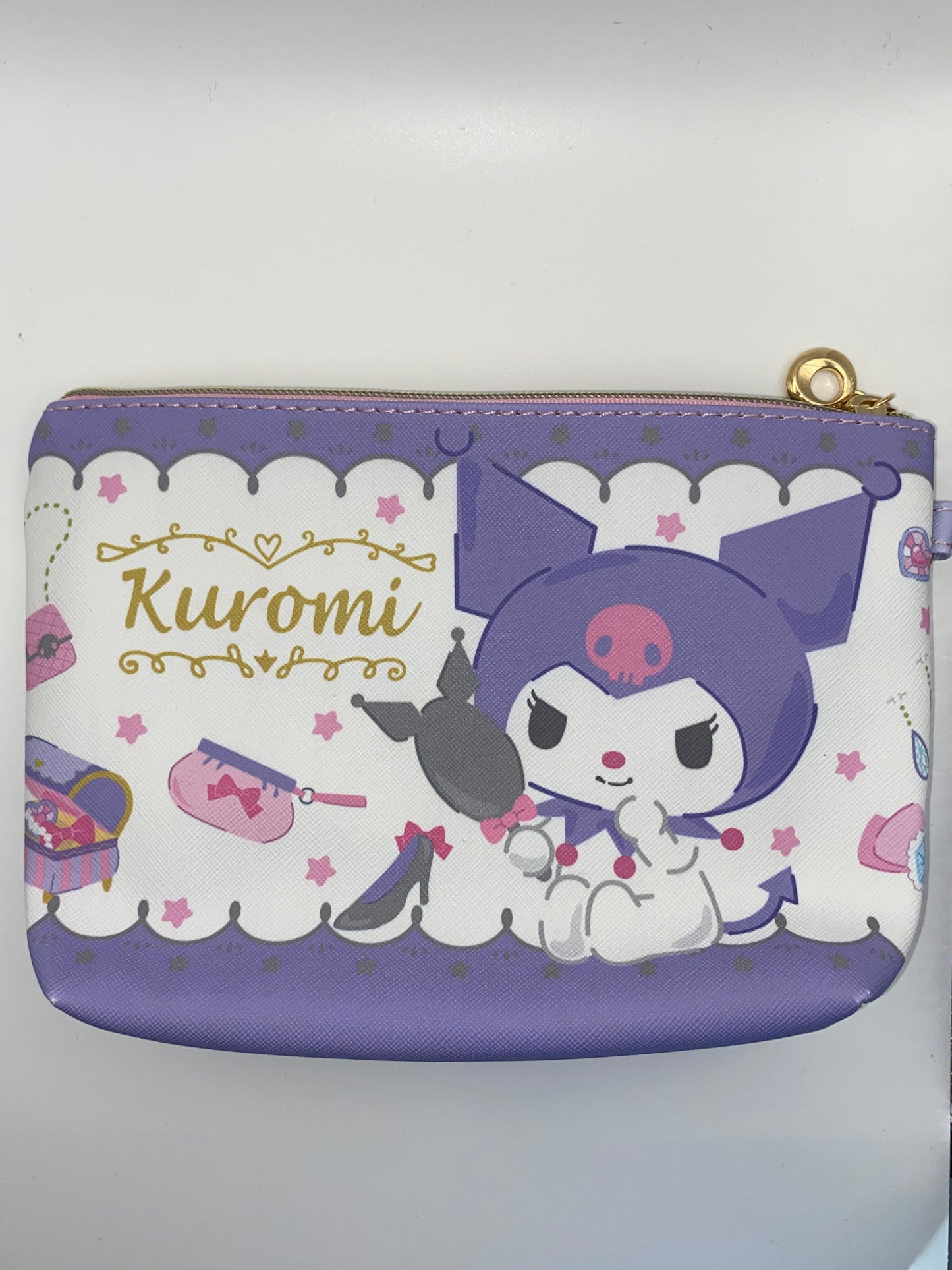 Kitty & Friends Zippered Pouches/Make-Up Bags