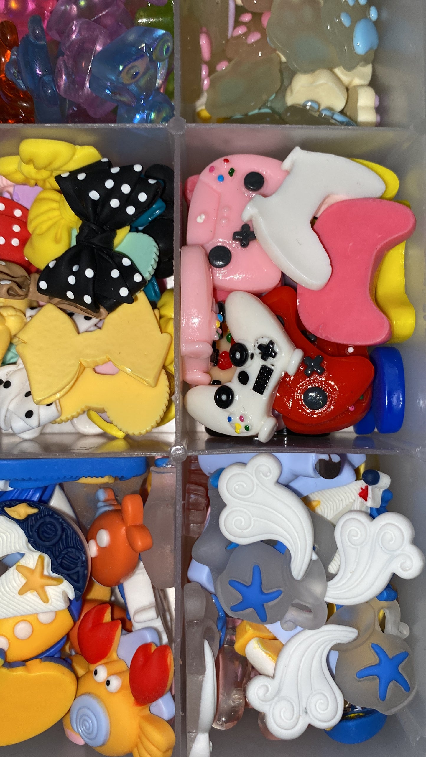 Flat Back Resin Charms