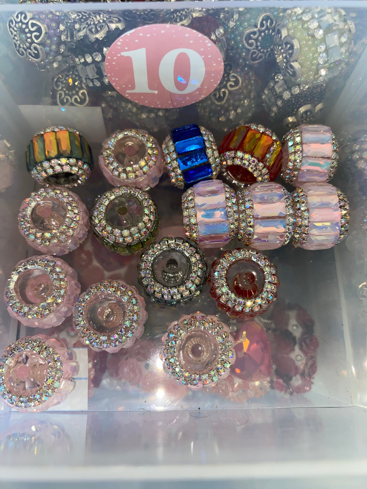 Fancy Beads- In Various Shapes & Styles (1Pc)