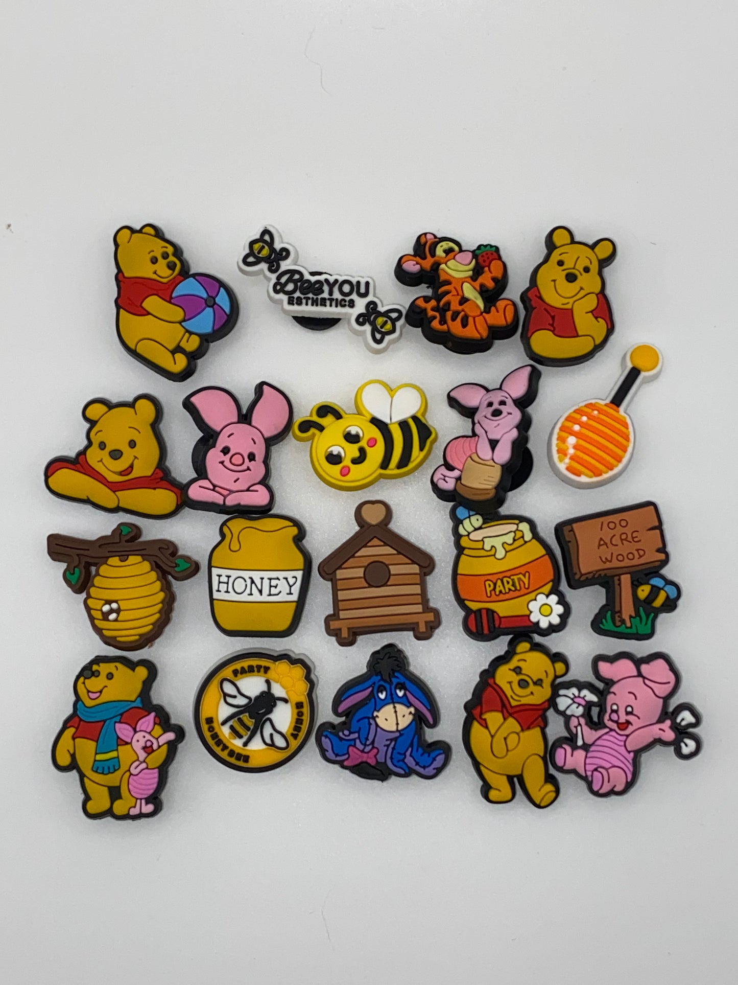 Shoe Charms In Various Themes- 5Pcs