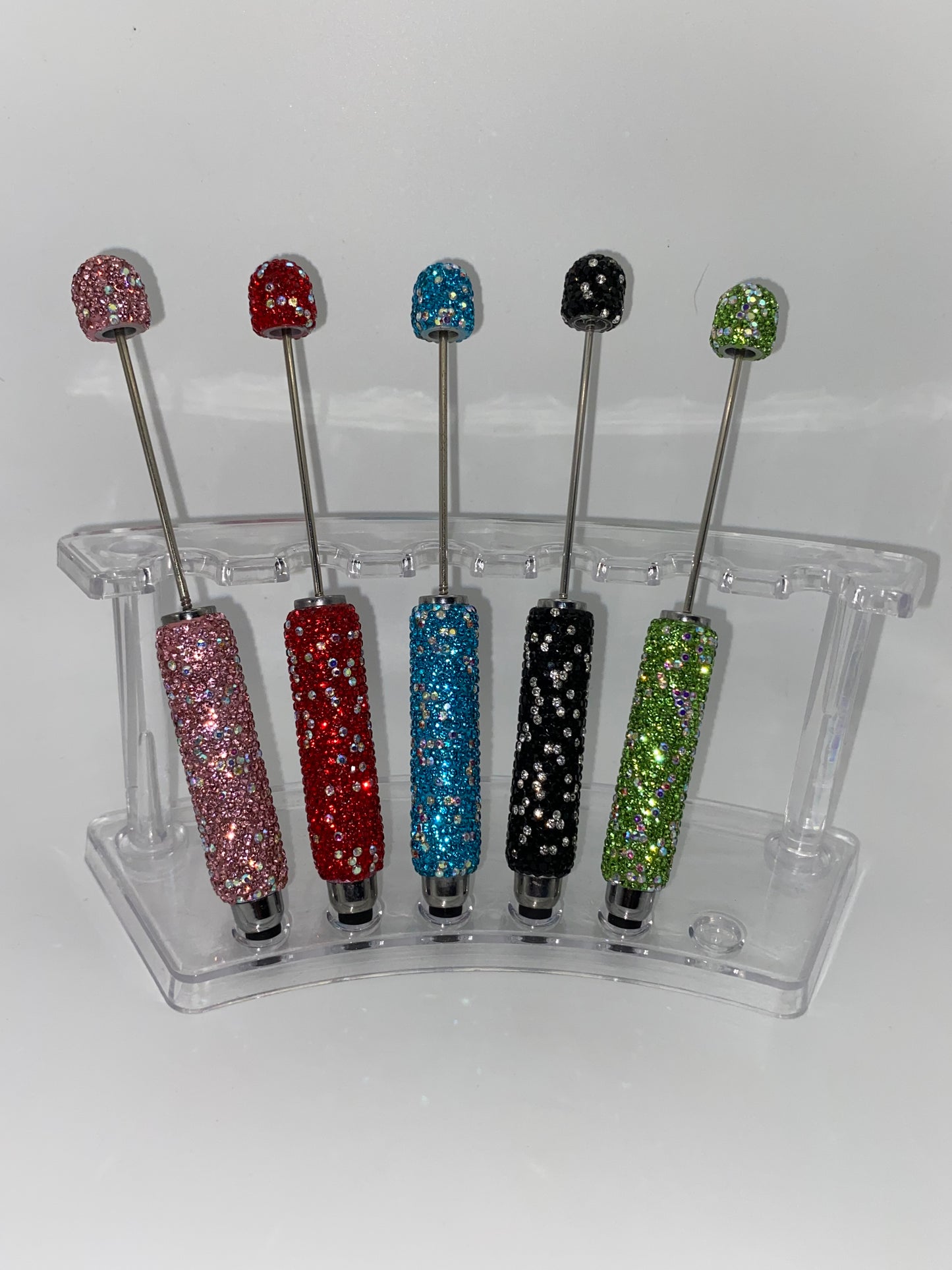 Full Body Clay W/Rhinestone Pens & Stylus (1Pc)