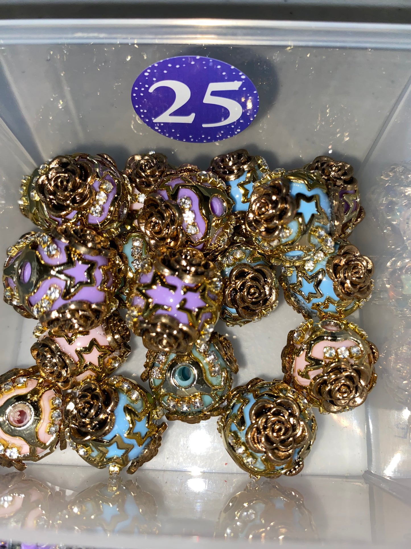 Fancy Beads- In Various Shapes & Styles (1Pc)