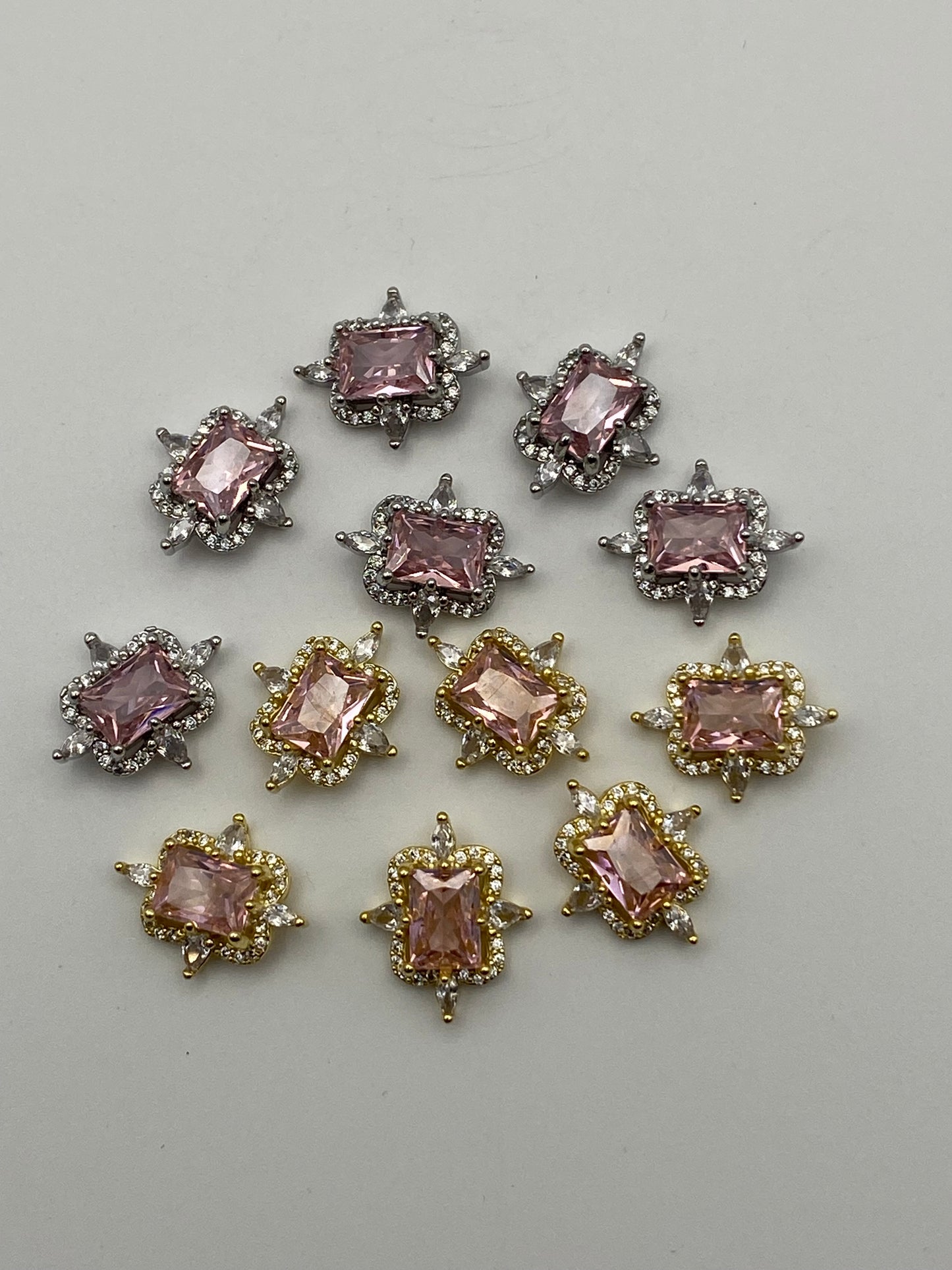 Metal Nail Charms In Different Styles- Great For DIY Beads, Pens, & More!