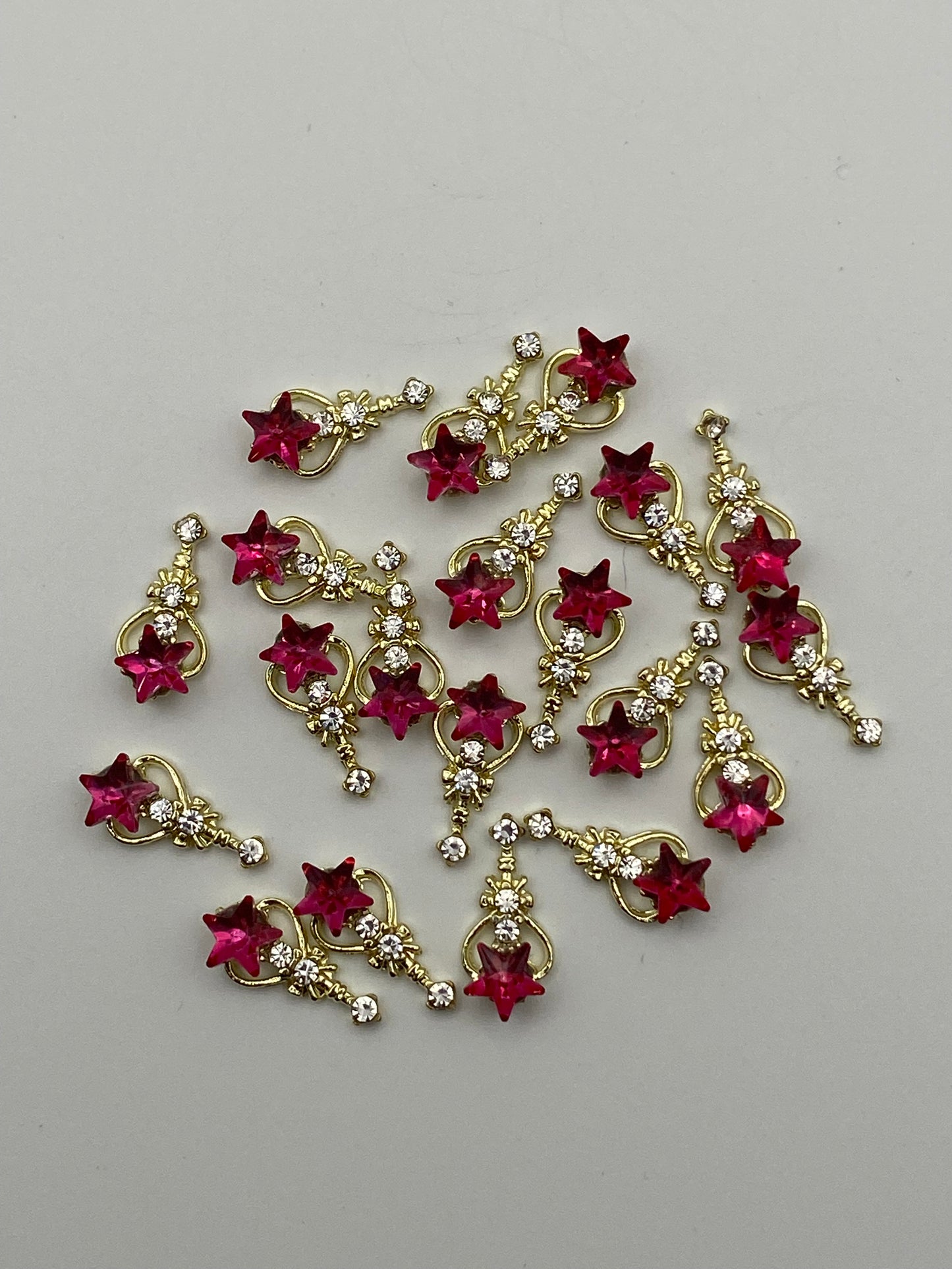 Metal Nail Charms In Different Styles- Great For DIY Beads, Pens, & More!