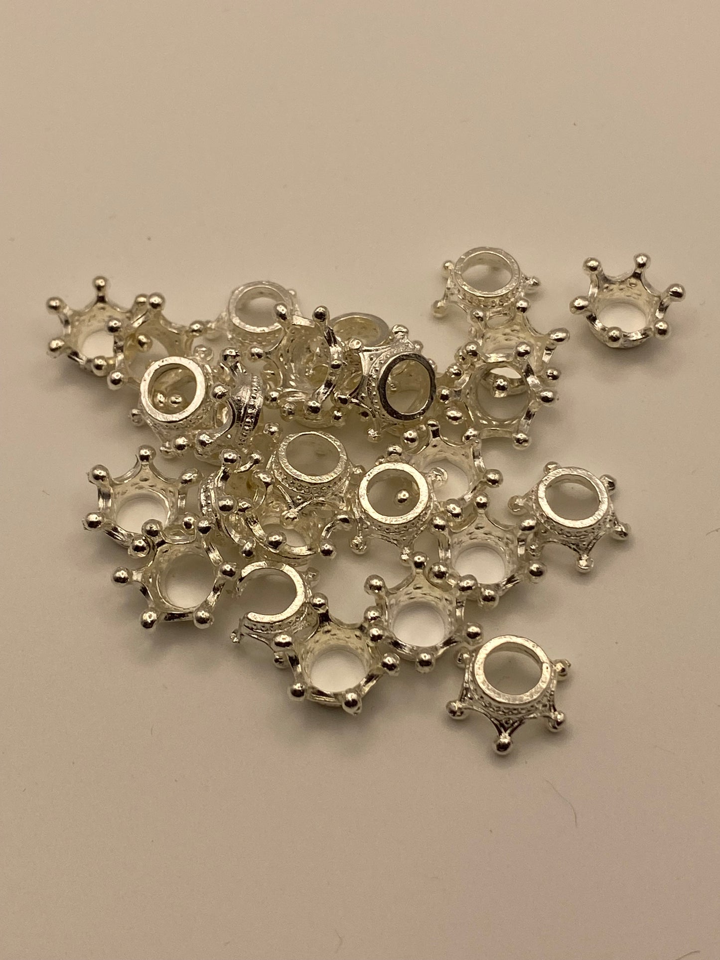 Metal Rhinestone Crowns And Spacers