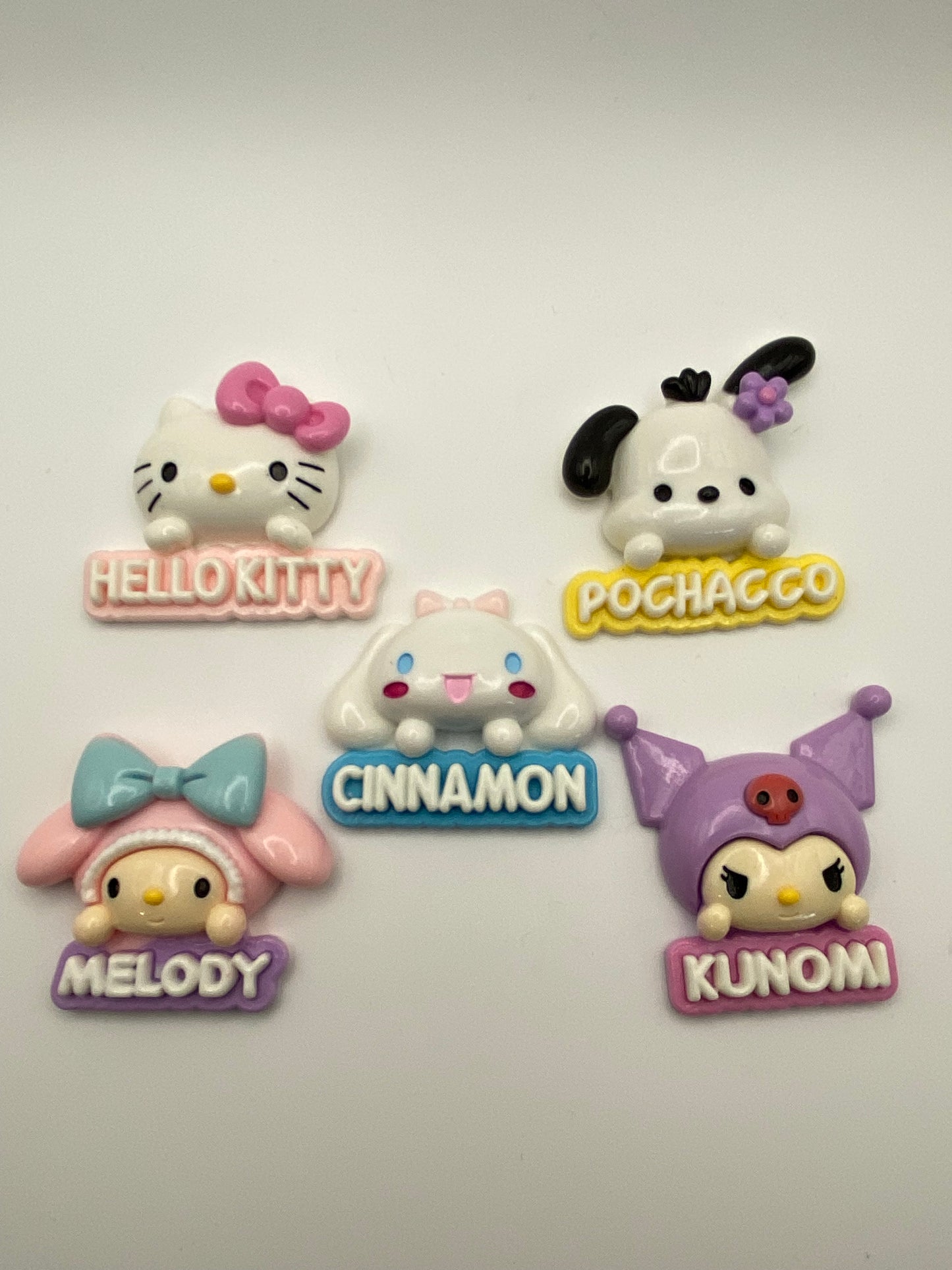 Large & 3D Character Flat Back Charms- 1Pc