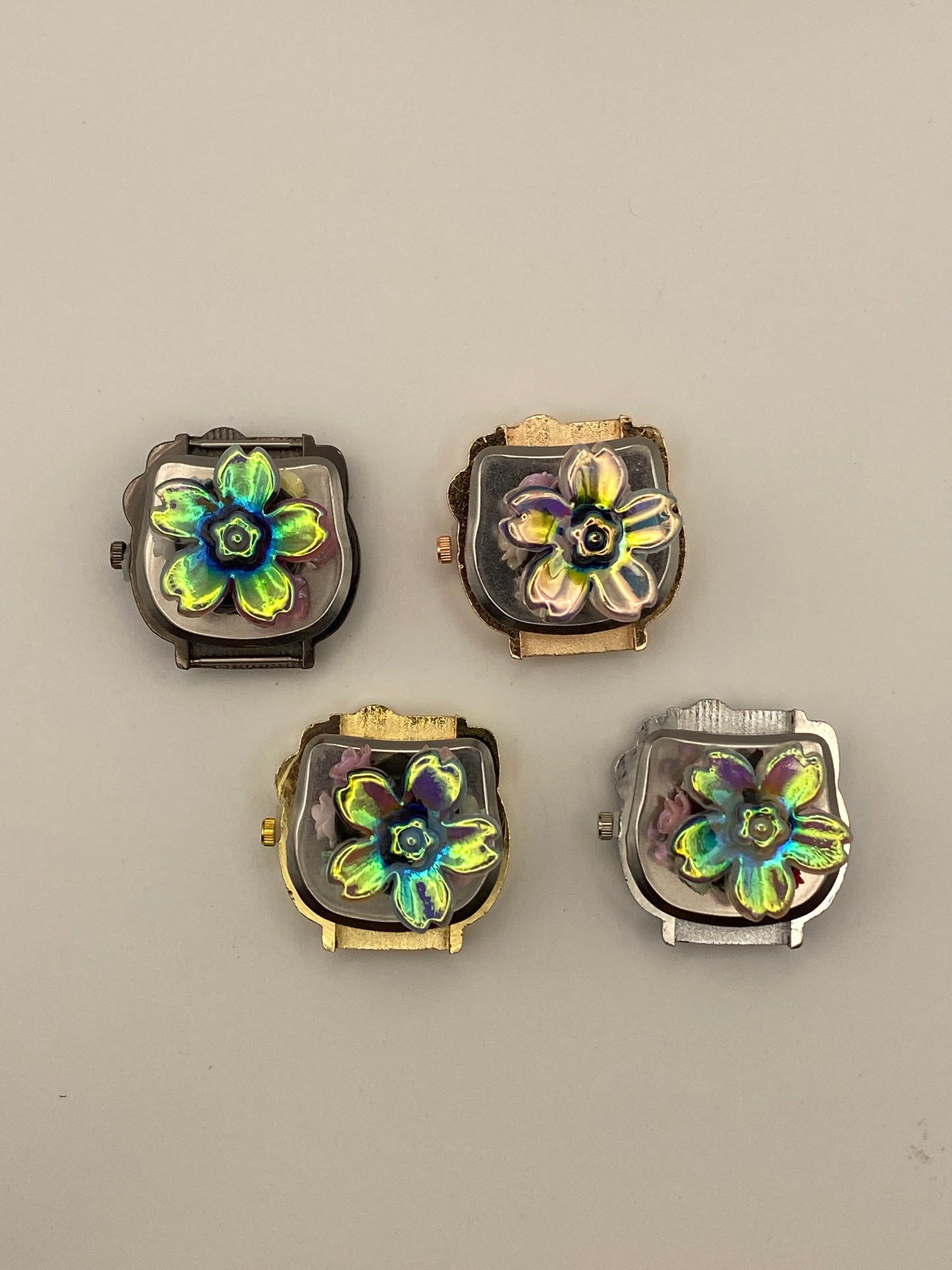 Kitty Face Watch Beads- Real Working Watch- 1Pc