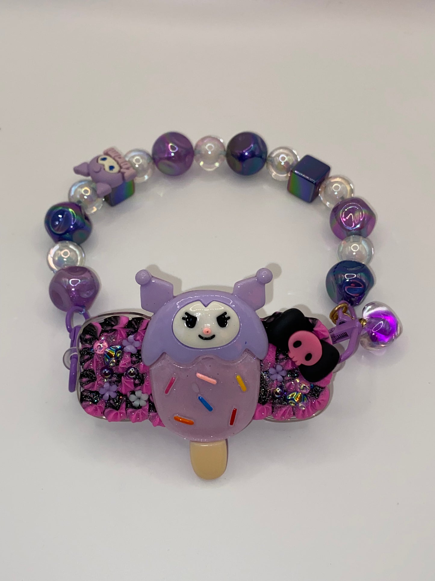 Handmade Decoden Phone Holder W/Handle