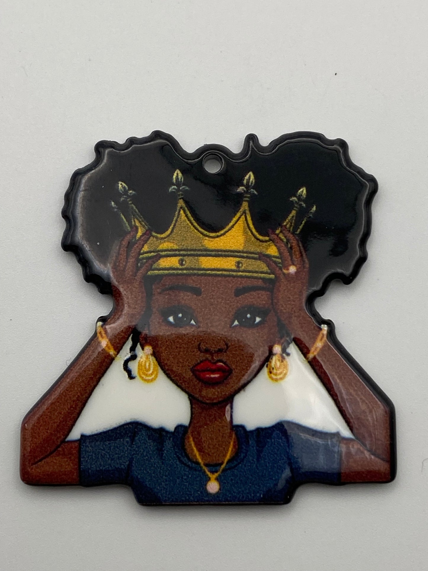 Black Girls Rock!- Metal & Acrylic Charms (1Pc)