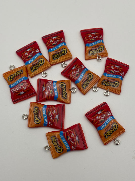 Acrylic Snack Pendant Charms (1Pc)