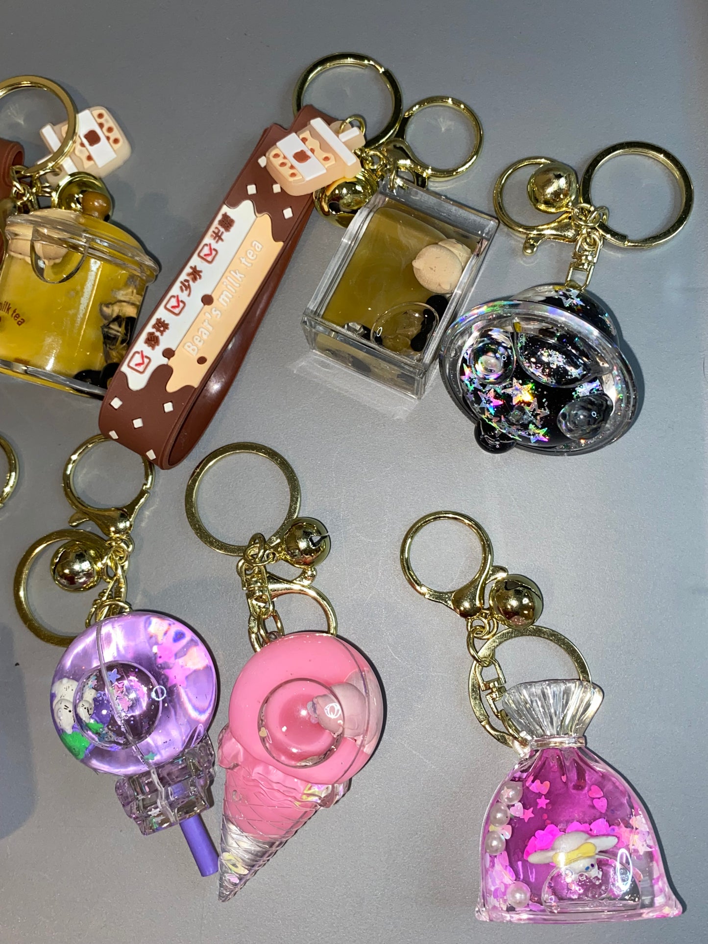 Water Pendant Keychains