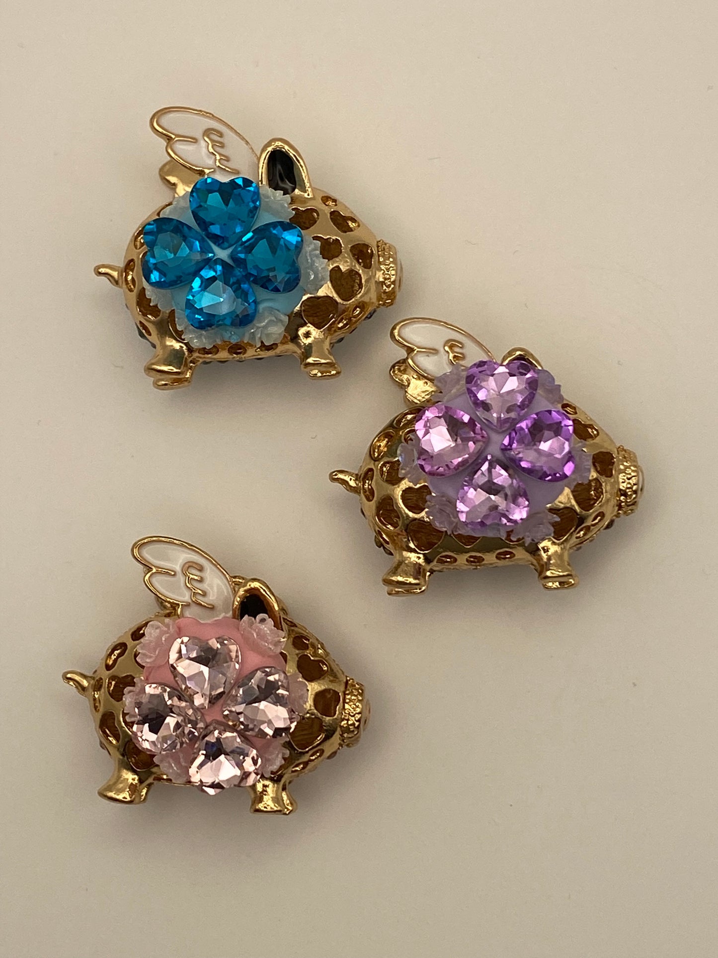 Fancy Rhinestone Beads- Animal Styles (1Pc)