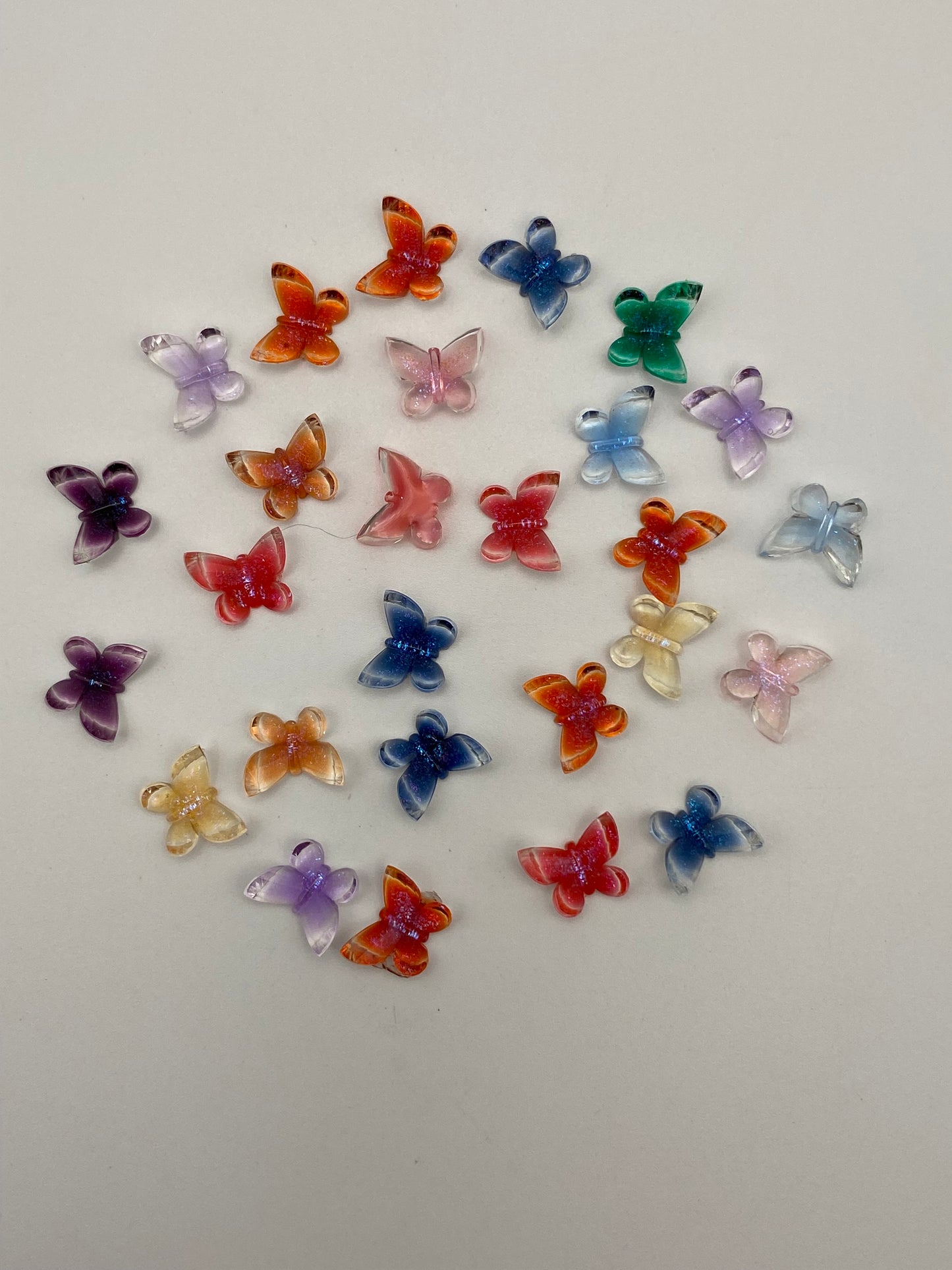 Acrylic Nail Charms In Various Themes- Great For DIY Beads, Pens & More!